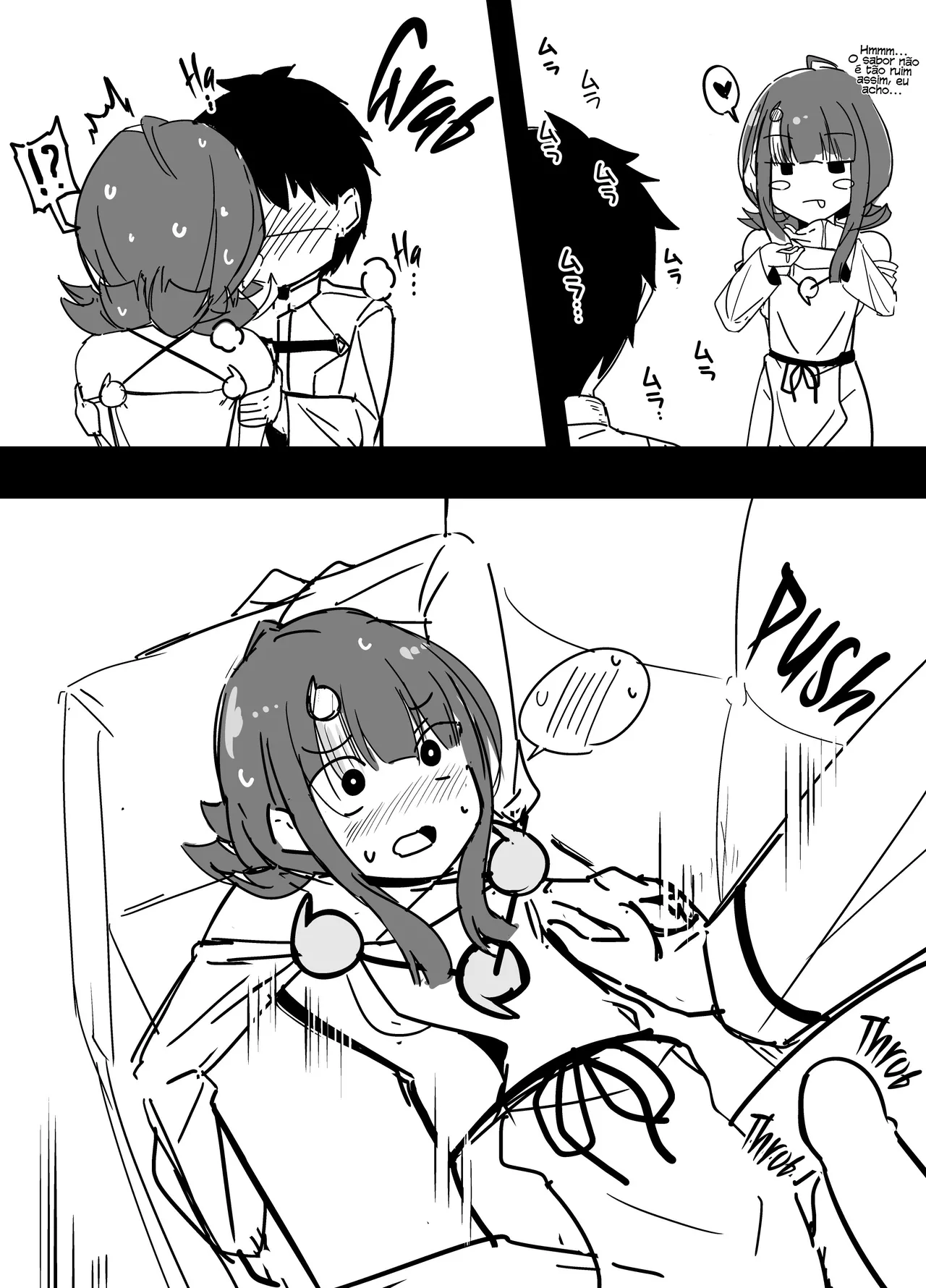 [Corundum] Yoko Chichi o Tsukou to Shite Te ga Subette Shimau Master | O Mestre que, ao tentar tocar em peitos, acaba deixando a mão escorregar (Fate/Grand Order) [Portuguese-BR] 图片编号 5