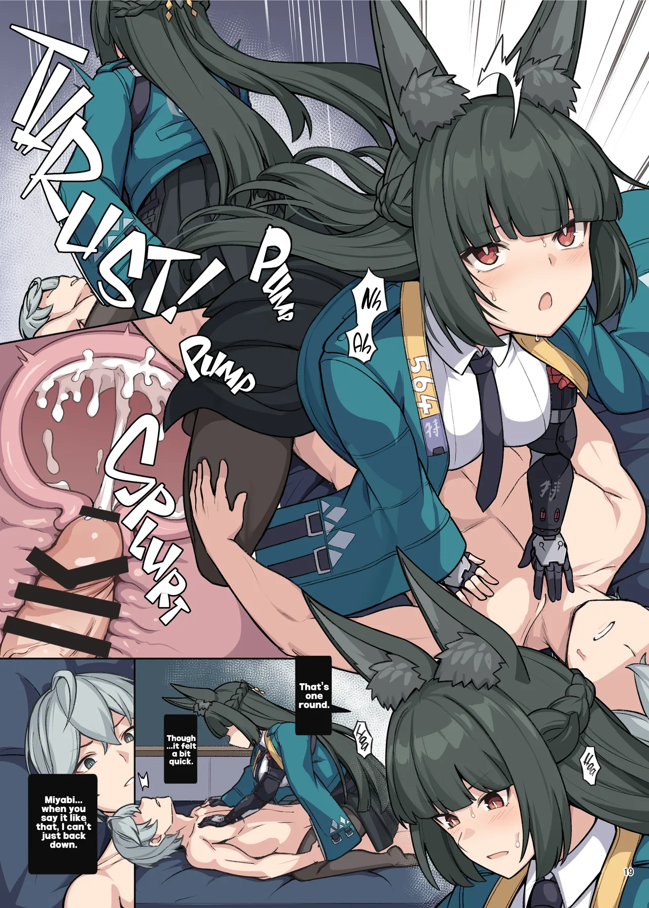 [Kakuzatou (Various)] ZenZero Icha Love Ero Goudou "ZenEro" Vol.2 | Zenless Zone Zero Lovey-Dovey Erotic Anthology "ZenEro" Vol.2 (Zenless Zone Zero) [English] [Digital] numero di immagine  21