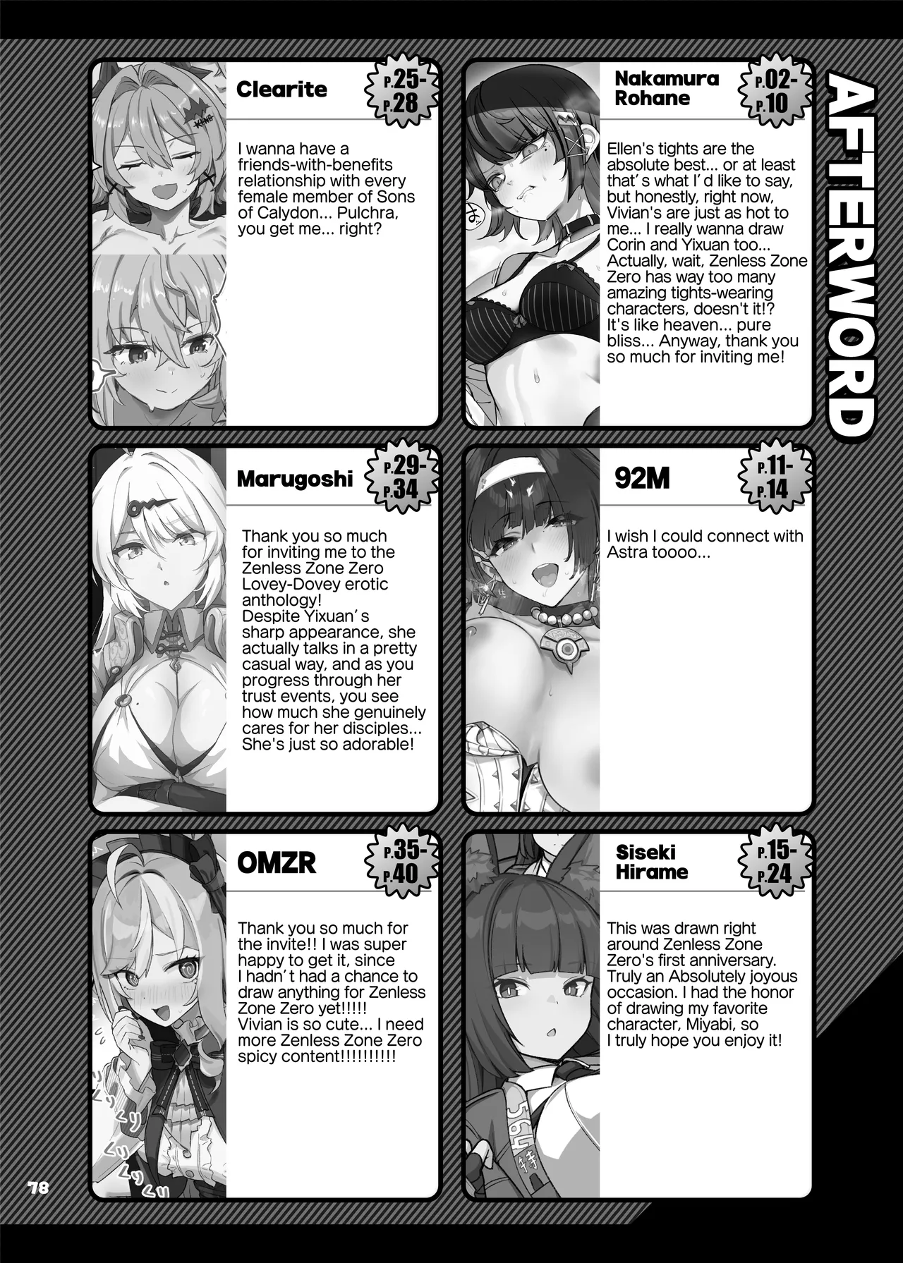[Kakuzatou (Various)] ZenZero Icha Love Ero Goudou "ZenEro" Vol.2 | Zenless Zone Zero Lovey-Dovey Erotic Anthology "ZenEro" Vol.2 (Zenless Zone Zero) [English] [Digital] numero di immagine  80