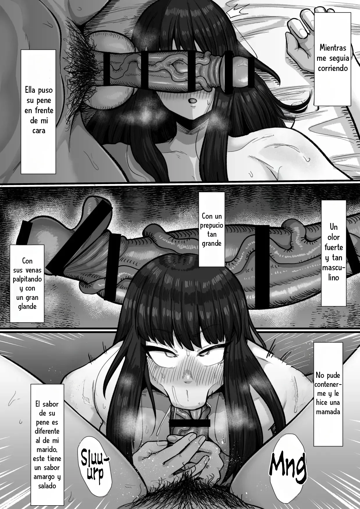 [Ebi no Implant (Shrimp Cake)] 35-sai Otameshi Uwaki Futanari Kyokon de Acme Rikon Suru made no Kiroku｜La aventura amorosa de una mujer de 35. Un Relato Orgásmico con la polla de una futanari [Spanish] [Hta scan] image number 14