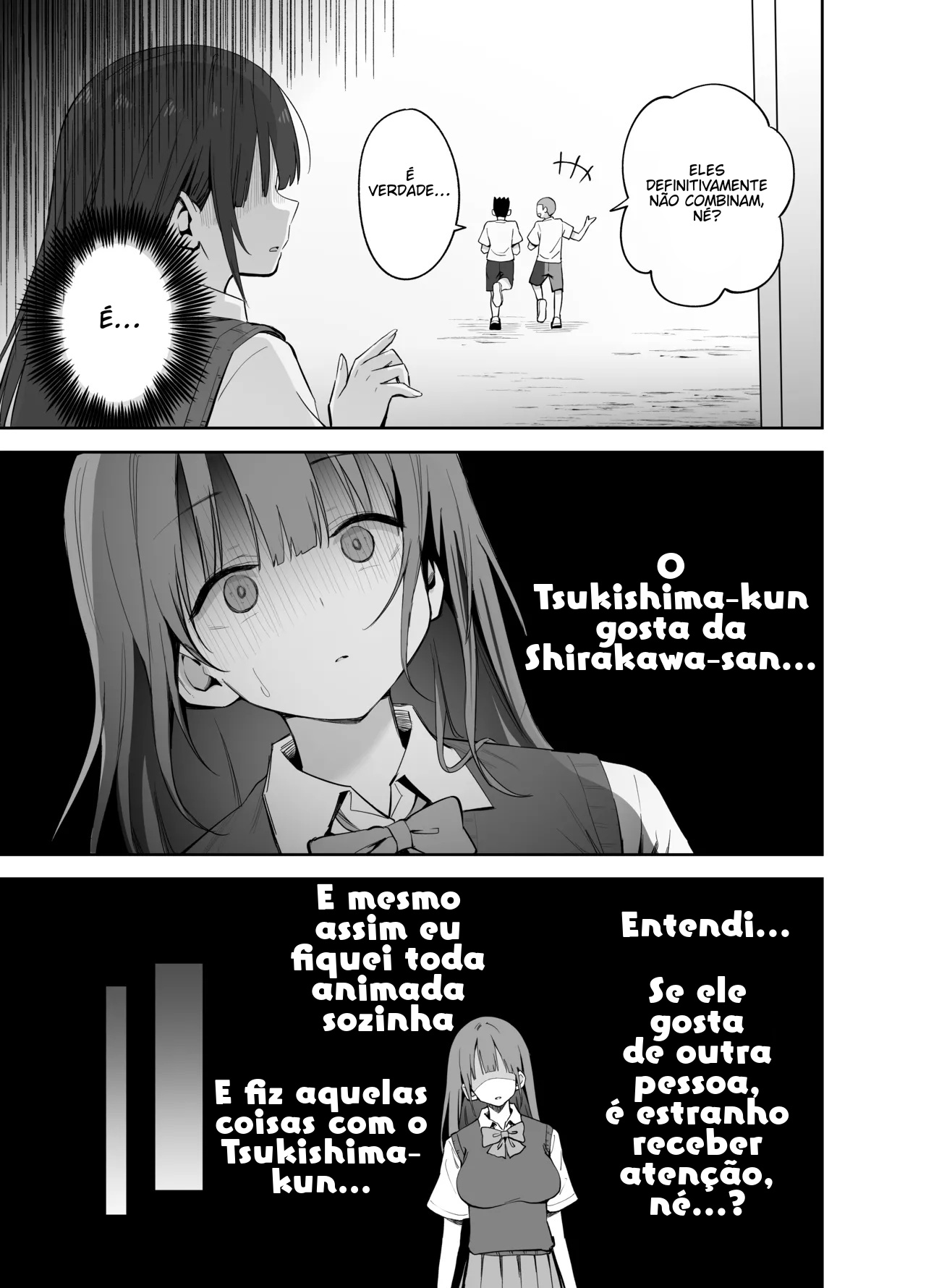 [Honshiro Nikori] Watashi no Kutsushita de Shikotteru nara Sono Ochinpo de Asonde mo Ii yo ne? | Se você está se masturbando com minhas meias, então não tem problema eu brincar com esse pau, né? [Portuguese-BR] [Digital] image number 15
