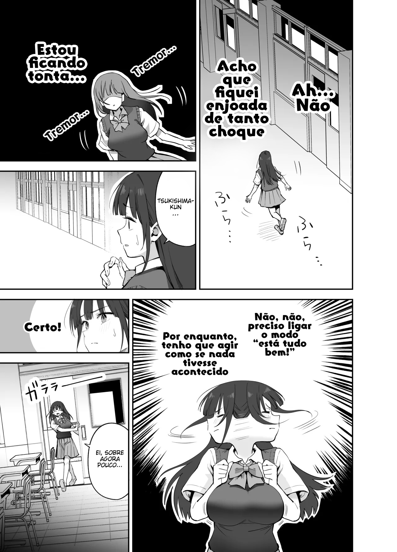 [Honshiro Nikori] Watashi no Kutsushita de Shikotteru nara Sono Ochinpo de Asonde mo Ii yo ne? | Se você está se masturbando com minhas meias, então não tem problema eu brincar com esse pau, né? [Portuguese-BR] [Digital] image number 17