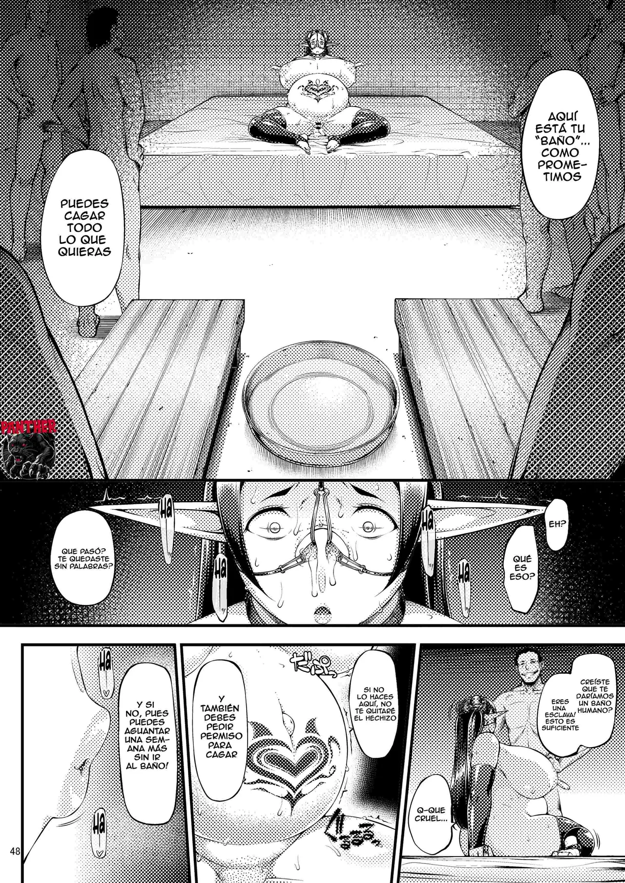 [Okina Utsuwa (Arai Taiki)] Kago no Naka no Tori Dainishuu | Los Pajaros Encerrados 2 [Spanish] [Panther Scan] [Digital] image number 50