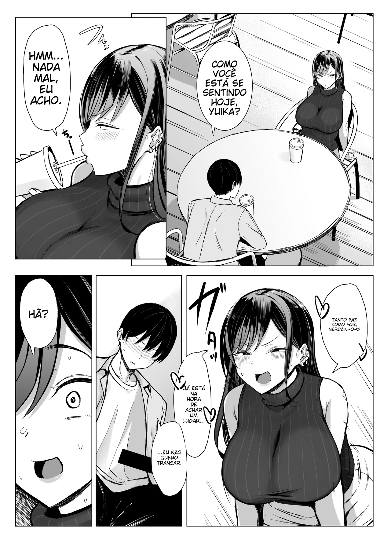 [Joucho Antei (Joucho)] Gal to Otaku no Idenshi Aishou Batsugun H | [Portuguese-BR] (TR-173) image number 54