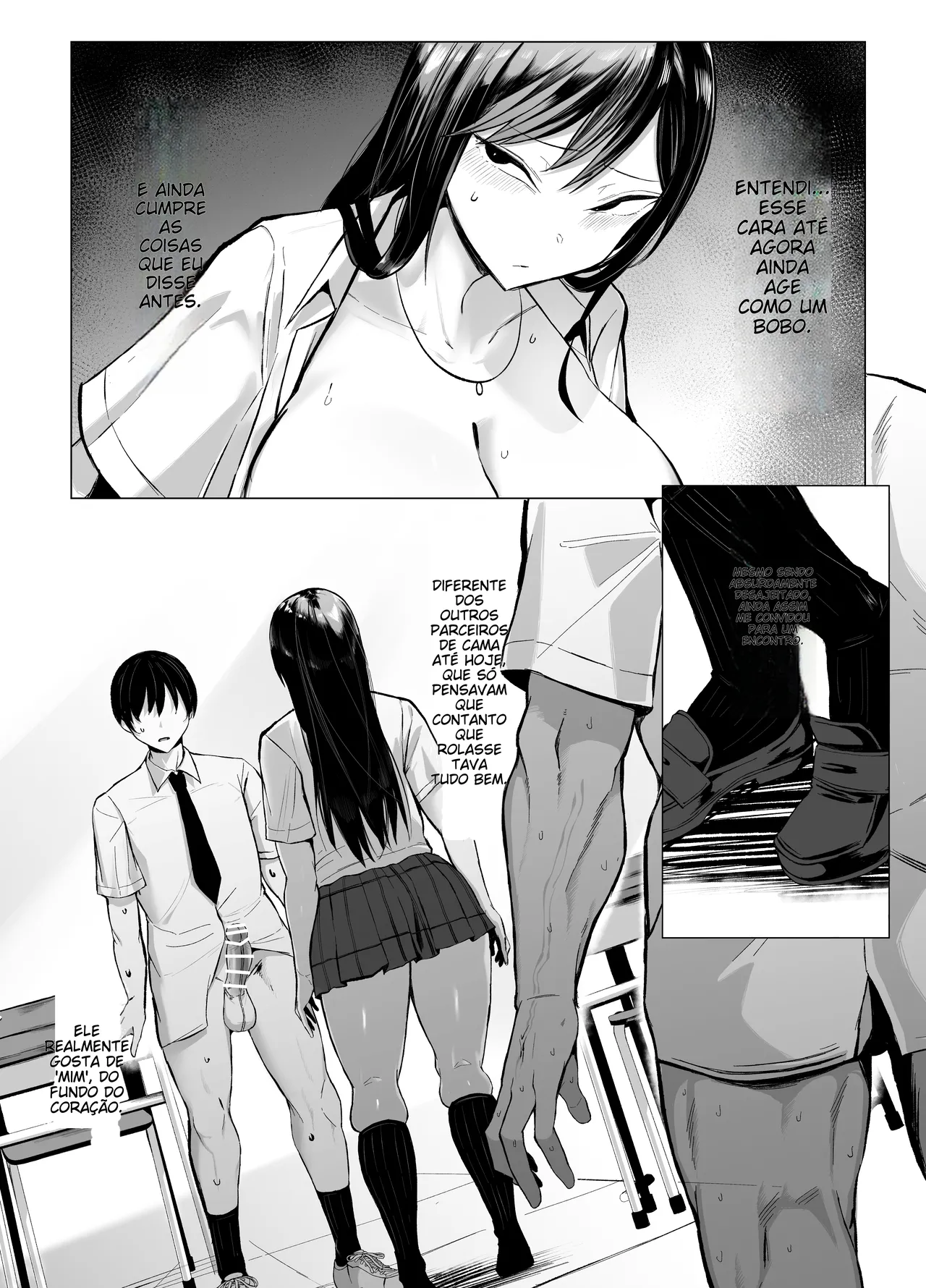 [Joucho Antei (Joucho)] Gal to Otaku no Idenshi Aishou Batsugun H | [Portuguese-BR] (TR-173) image number 65