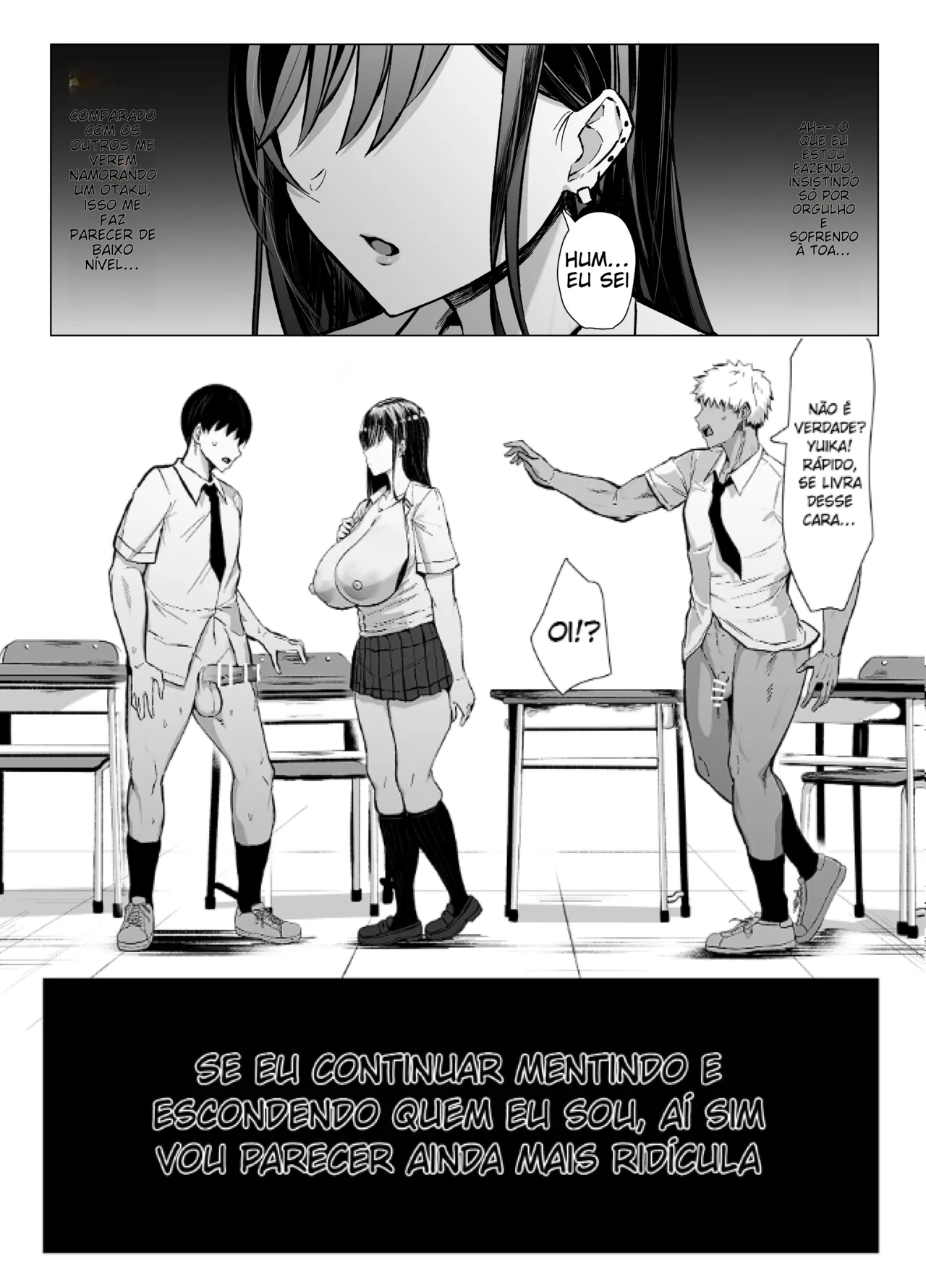 [Joucho Antei (Joucho)] Gal to Otaku no Idenshi Aishou Batsugun H | [Portuguese-BR] (TR-173) image number 66