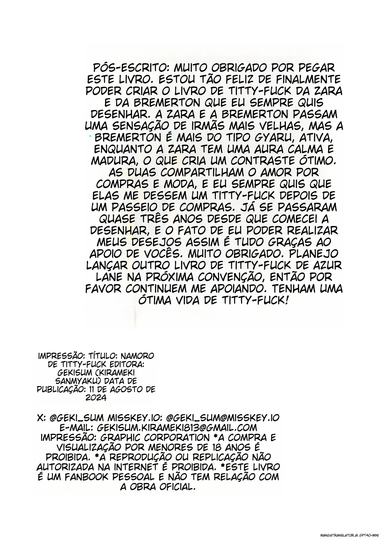 [Kirameki Sanmyaku (Geki-Sum)] Paizuri Dating (Azur Lane) [Portuguese-BR] [Digital] (TR-175) 이미지 번호 29