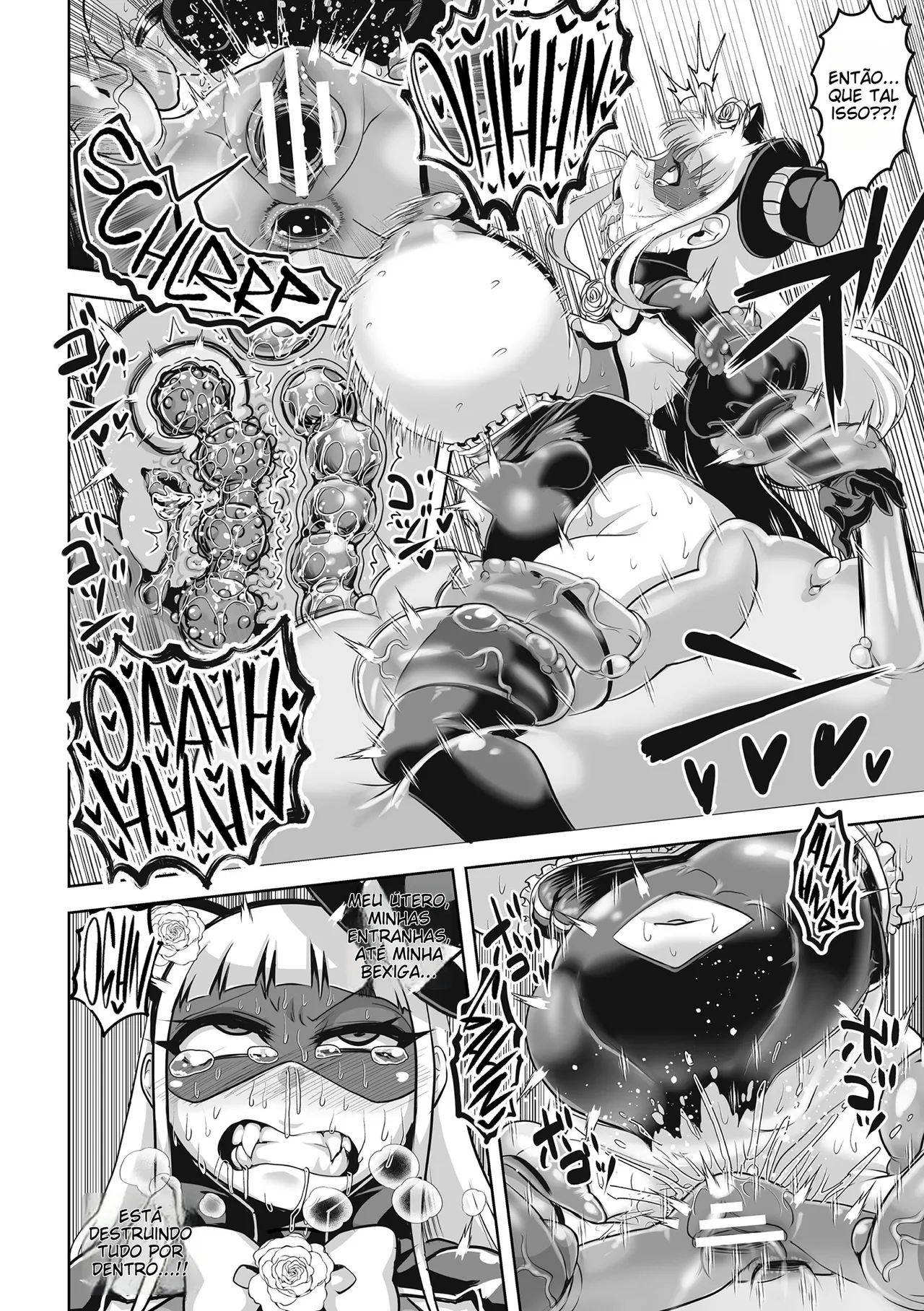 [Naniwadou Matatabi] Onna Kaitou Misty Rose ~Byaku Slime no Wana~ | Phantom Thief Misty Rose The Aphrodisiac Slime's Trap (Kukkoro Heroines Vol. 42) [Portuguese-BR] [Project Valvrein] [Digital] (TR-180) изображение № 16