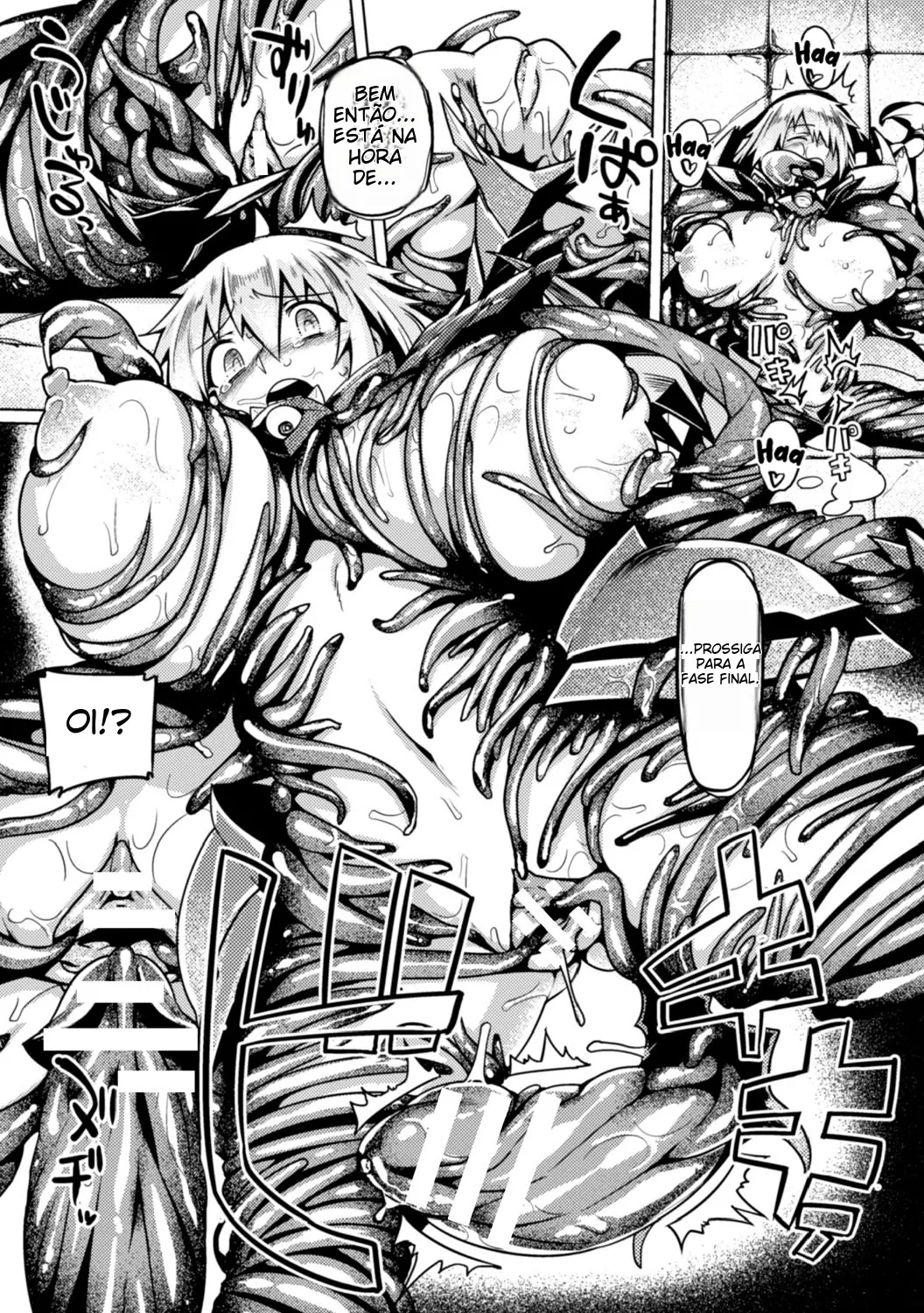 Maou no Yoroi no Wana ~Shoshinsha Muke~ | The Trap of the Demon King's Armor ~For Rookies~ ( 2D Comic Magazine Shokushu Yoroi ni Zenshin o Okasare Mugen Zecchou! Vol. 2) [Portuguese-BR] (TR-189) [Digital] image number 11