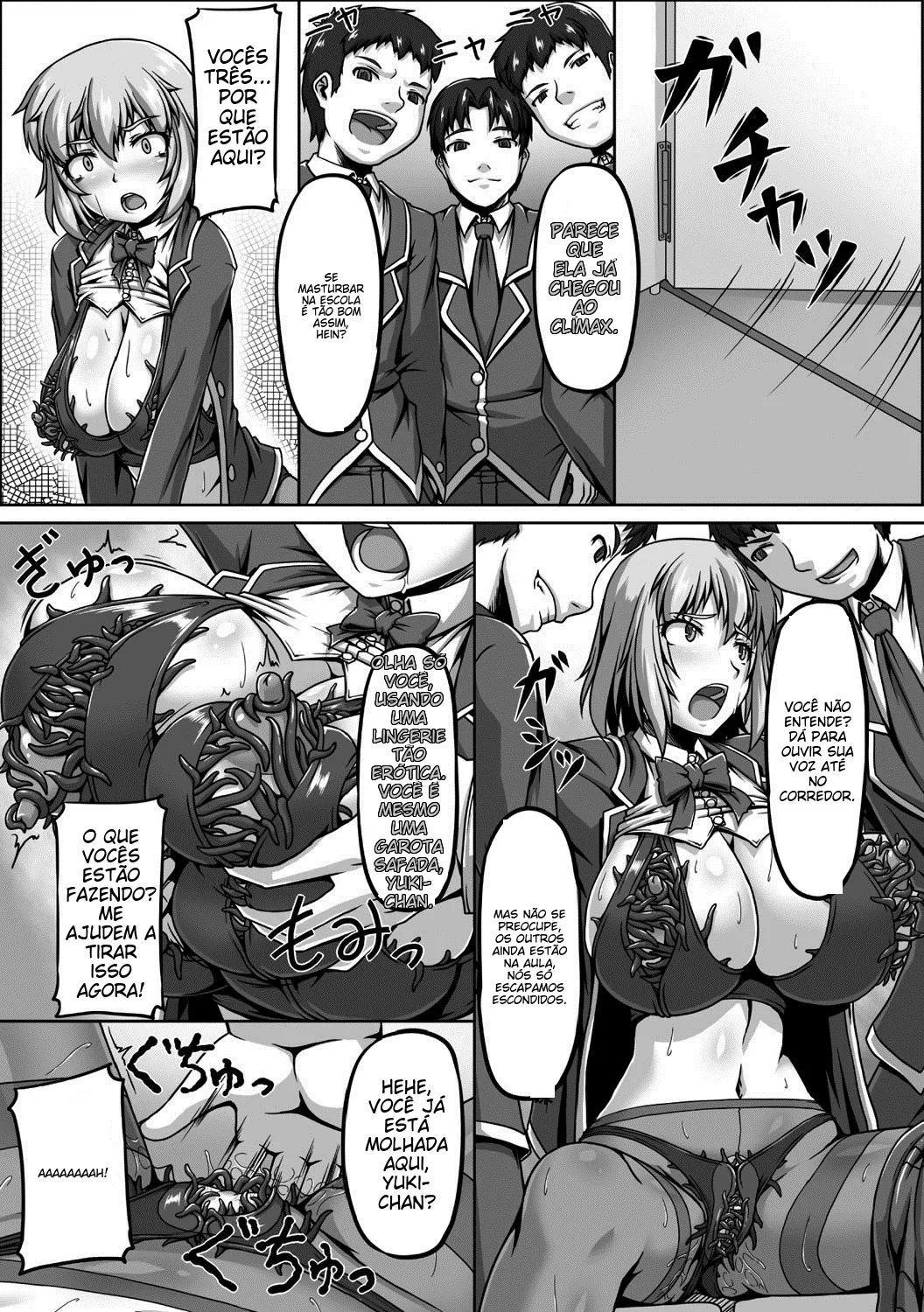 [taro] Nerawareta Mahou Shoujo Uragiri no Shokushu Shitagi (2D Comic Magazine Shokushu Yoroi ni Zenshin o Okasare Mugen Zecchou! Vol. 2) [Portuguese-BR] (TR-190) [Digital] numero di immagine  9