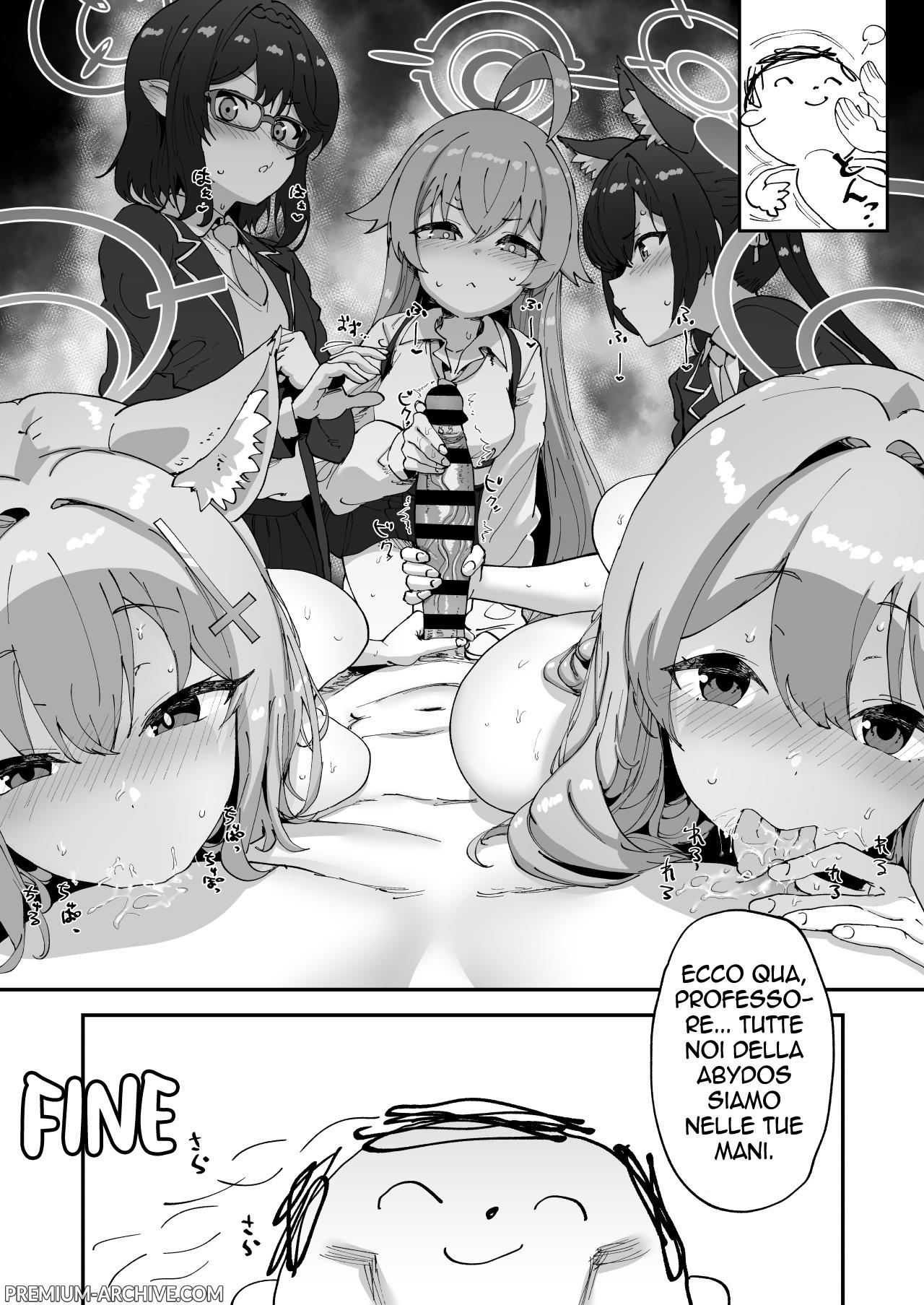 [Hikagemon (Tenpiboshi)] 2 Nensei Archive | Le Ragazze della Abydos (Blue Archive) [Italian] [Digital] numero di immagine  28