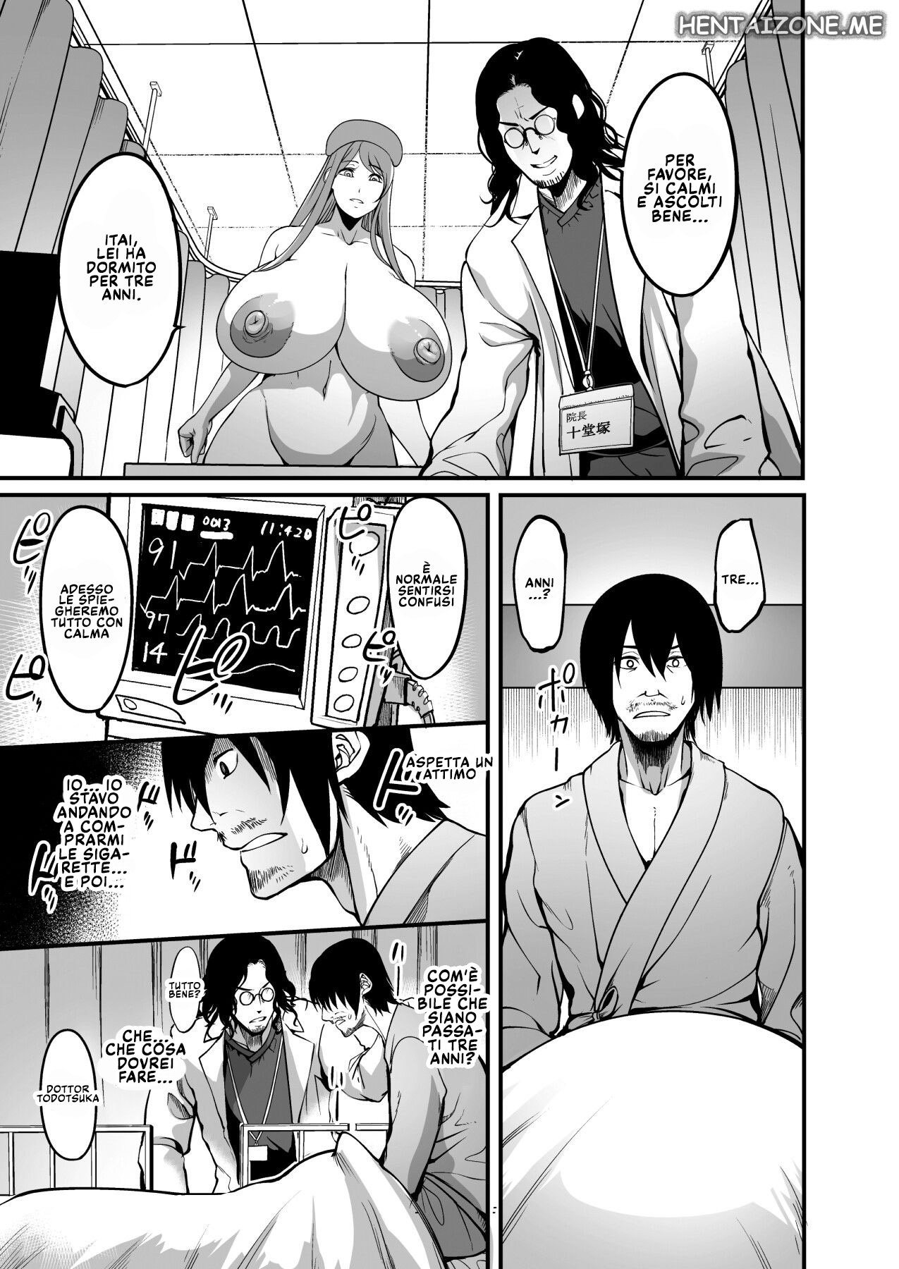 [Atelier RODO (Remu)] Zenra Nurse no Bakunyuu Kango Byouin | L' Ospedale dei Tuoi Sogni [Italian] numero di immagine  11