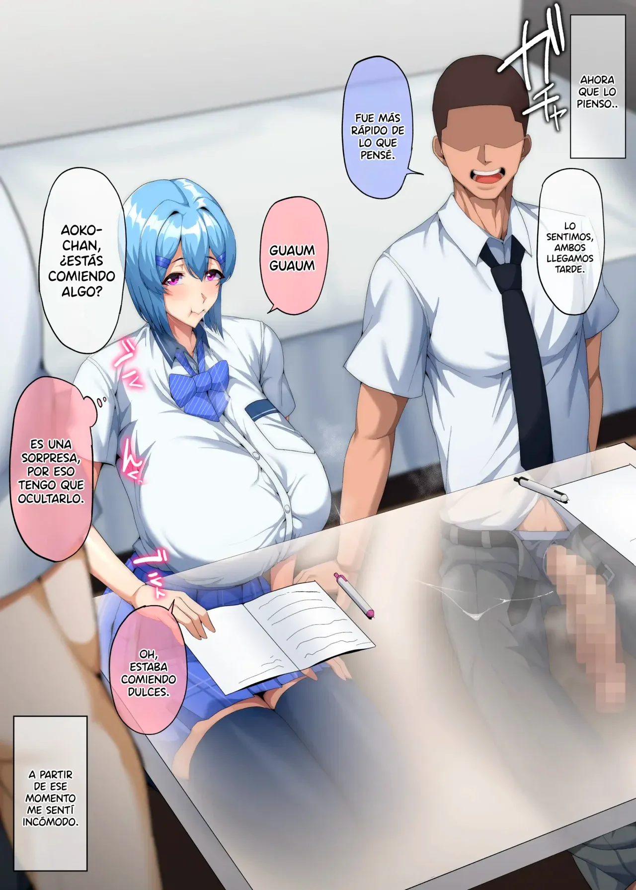 [Doraias Kazuyo] Boku ga fuan ni sa setakara｜Porque te hice sentir incomodo [Spanish] [M1URA] numero di immagine  5