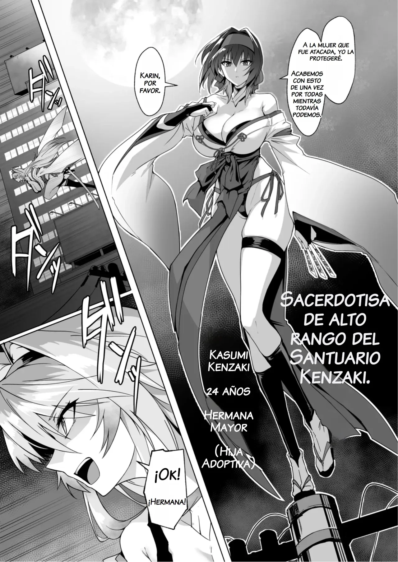 [Hokkebain! (Halcon)] Hama no Miko Ingoku ni Otsu | La Sacerdotisa Exorcista Cae en el Infierno de la Lujuria [Spanish] [NTRForever] [Digital] image number 6
