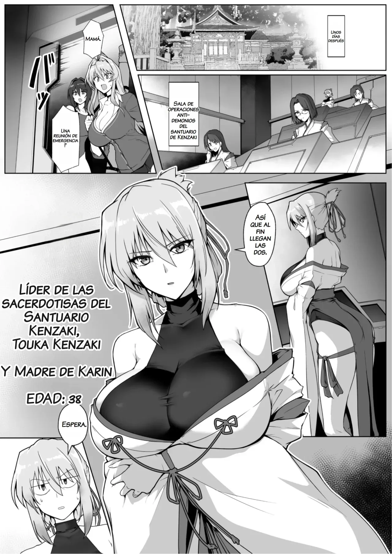 [Hokkebain! (Halcon)] Hama no Miko Ingoku ni Otsu | La Sacerdotisa Exorcista Cae en el Infierno de la Lujuria [Spanish] [NTRForever] [Digital] image number 11