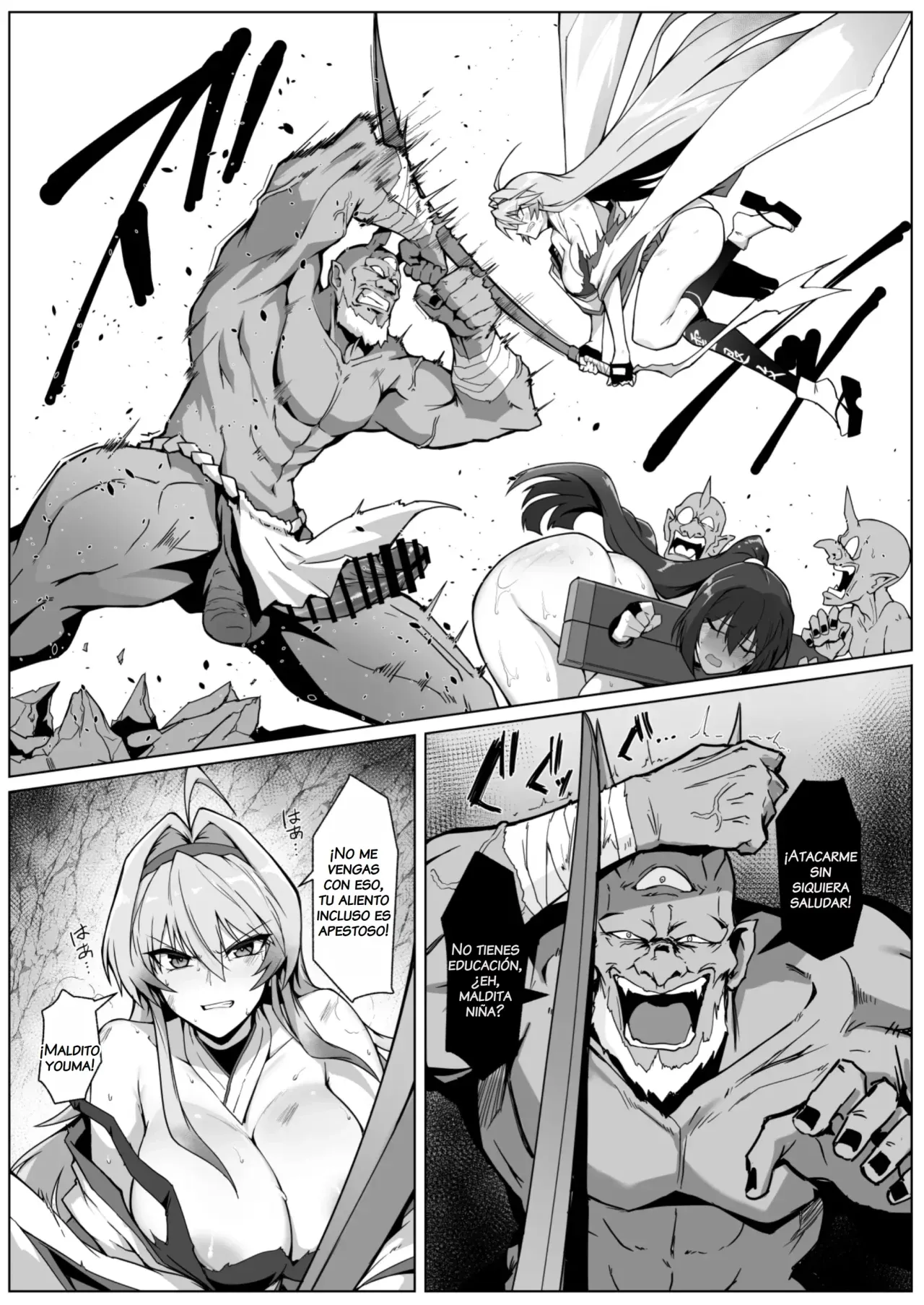 [Hokkebain! (Halcon)] Hama no Miko Ingoku ni Otsu | La Sacerdotisa Exorcista Cae en el Infierno de la Lujuria [Spanish] [NTRForever] [Digital] image number 22