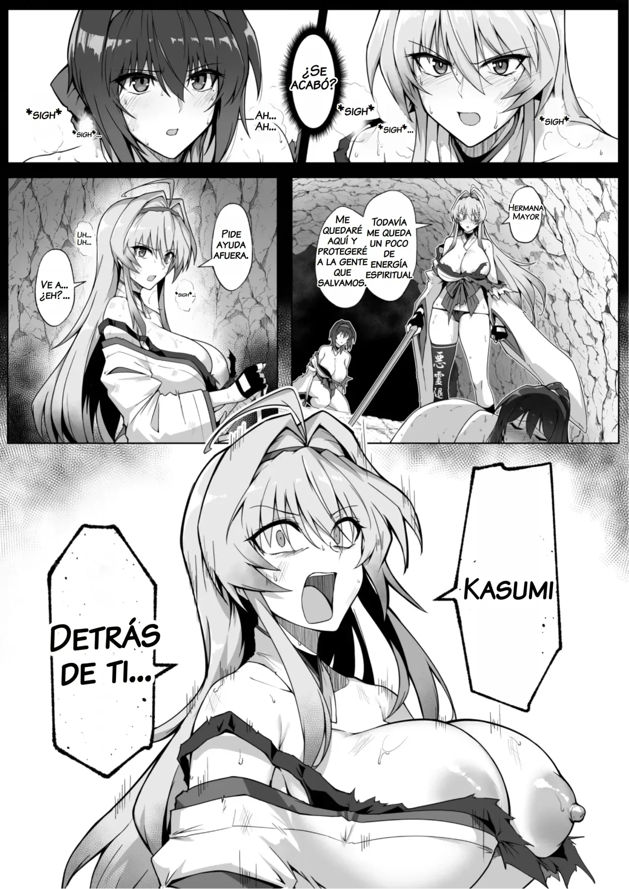 [Hokkebain! (Halcon)] Hama no Miko Ingoku ni Otsu | La Sacerdotisa Exorcista Cae en el Infierno de la Lujuria [Spanish] [NTRForever] [Digital] image number 26