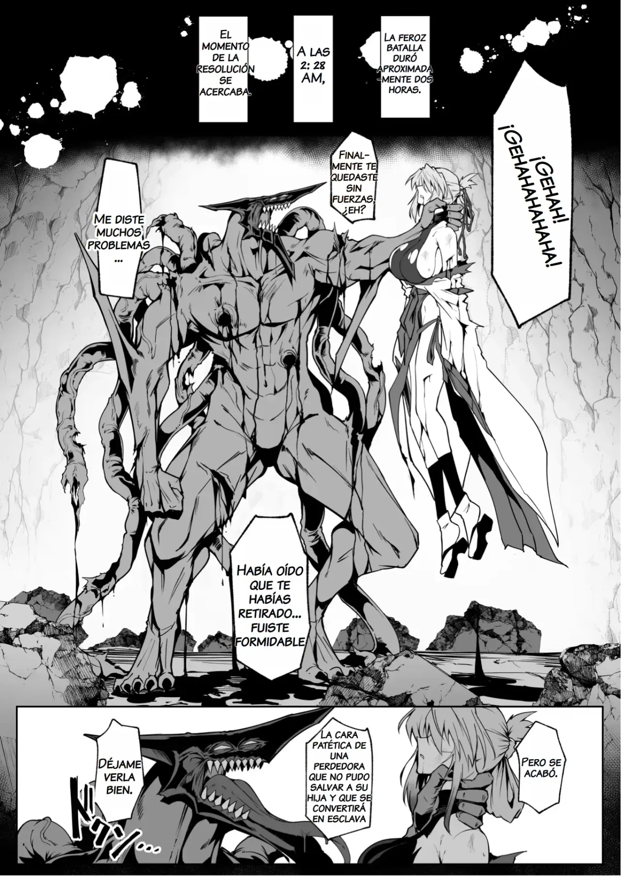 [Hokkebain! (Halcon)] Hama no Miko Ingoku ni Otsu 2｜La Sacerdotisa Exorcista Cae en el Infierno de la Lujuria 2 [Spanish] [NTRForever] [Digital] image number 35