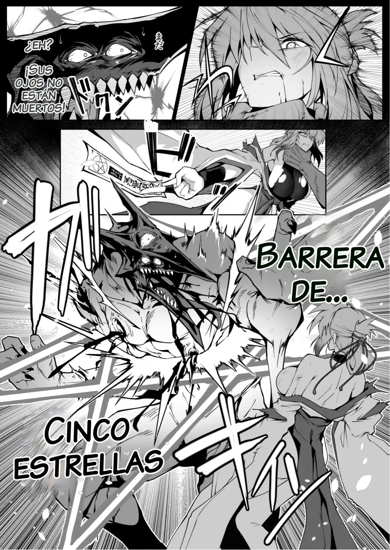 [Hokkebain! (Halcon)] Hama no Miko Ingoku ni Otsu 2｜La Sacerdotisa Exorcista Cae en el Infierno de la Lujuria 2 [Spanish] [NTRForever] [Digital] image number 36