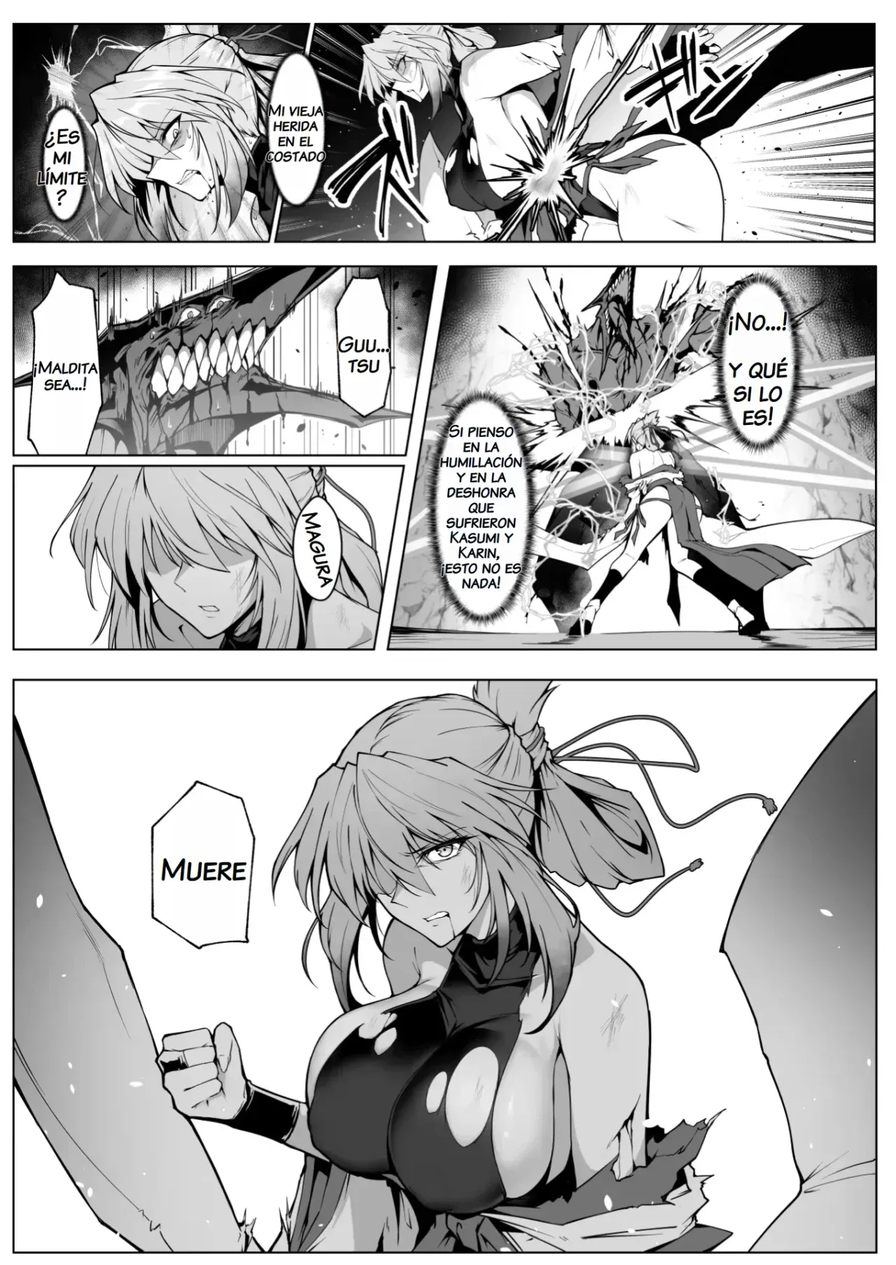 [Hokkebain! (Halcon)] Hama no Miko Ingoku ni Otsu 2｜La Sacerdotisa Exorcista Cae en el Infierno de la Lujuria 2 [Spanish] [NTRForever] [Digital] image number 38