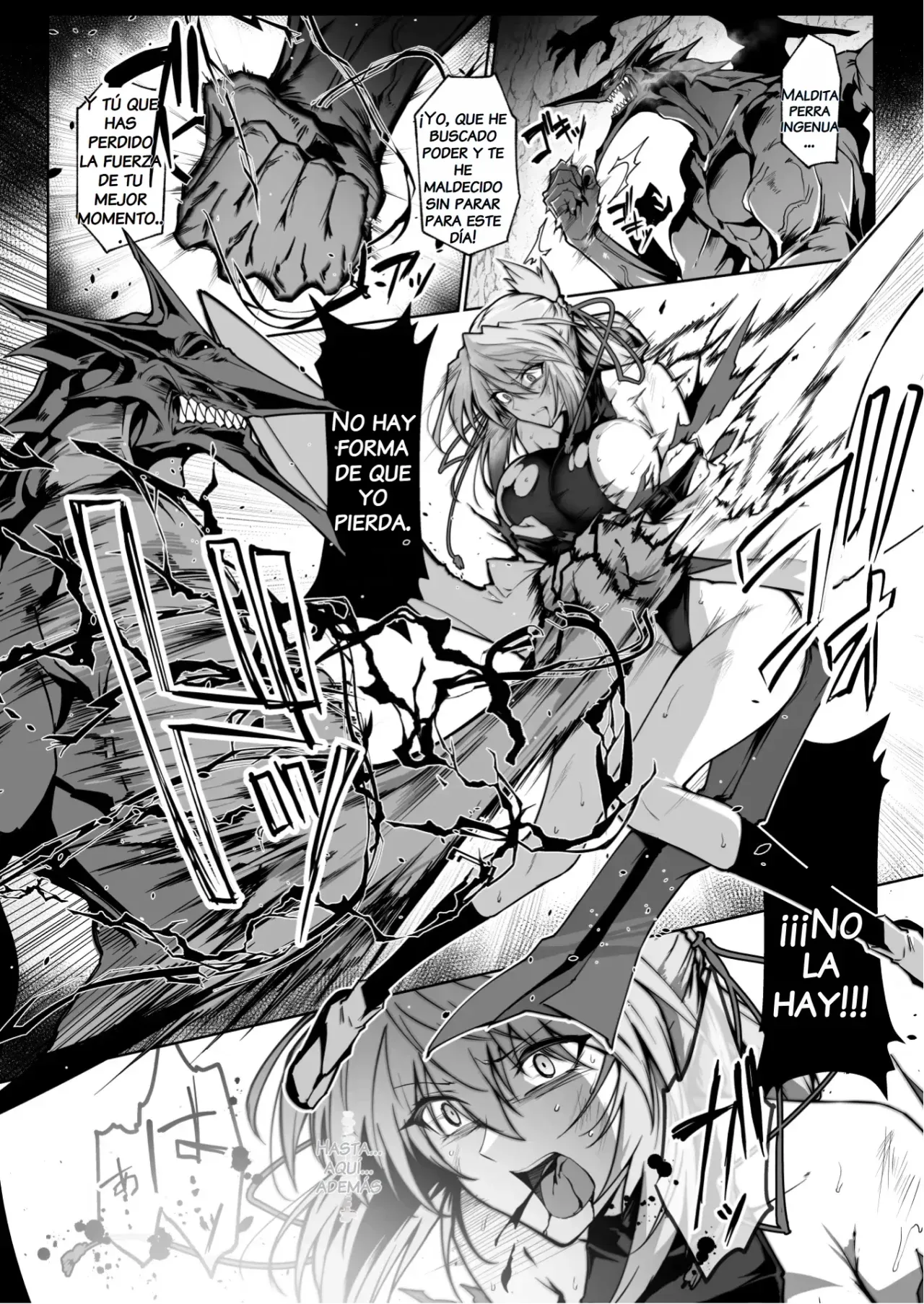 [Hokkebain! (Halcon)] Hama no Miko Ingoku ni Otsu 2｜La Sacerdotisa Exorcista Cae en el Infierno de la Lujuria 2 [Spanish] [NTRForever] [Digital] image number 41