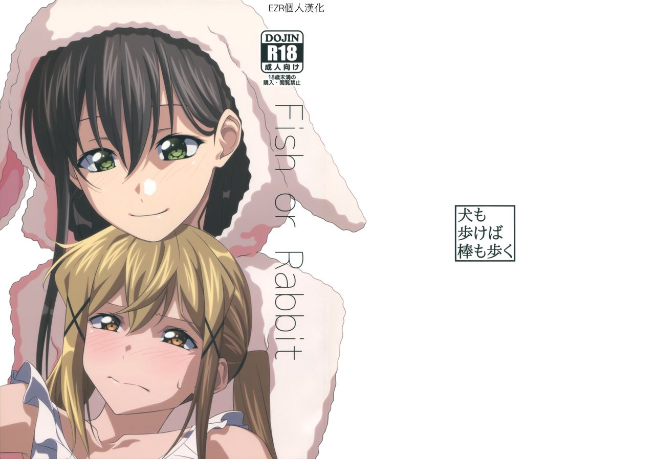(CT34) [Inu mo Arukeba Bou mo Aruku (mototenn)] Fish or Rabbit (BanG Dream!) [Chinese] [EZR個人漢化] 图片编号 2