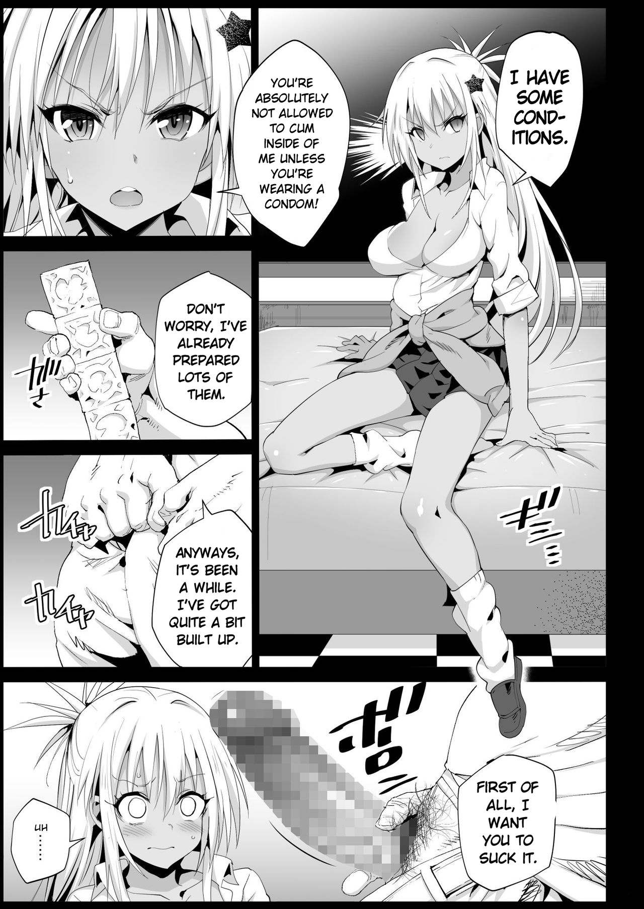 [Eromazun (Ma-kurou)] Kyousei Enkou 2 ~Kuro Gal JK o Kane de Dakitai~ | Forced Sex Service 2 ~I Want to Hold a Dark Skinned High School Gal in My Arms~ (Yuru Camp) [English] [Keye Necktire] [Digital] numero di immagine  8