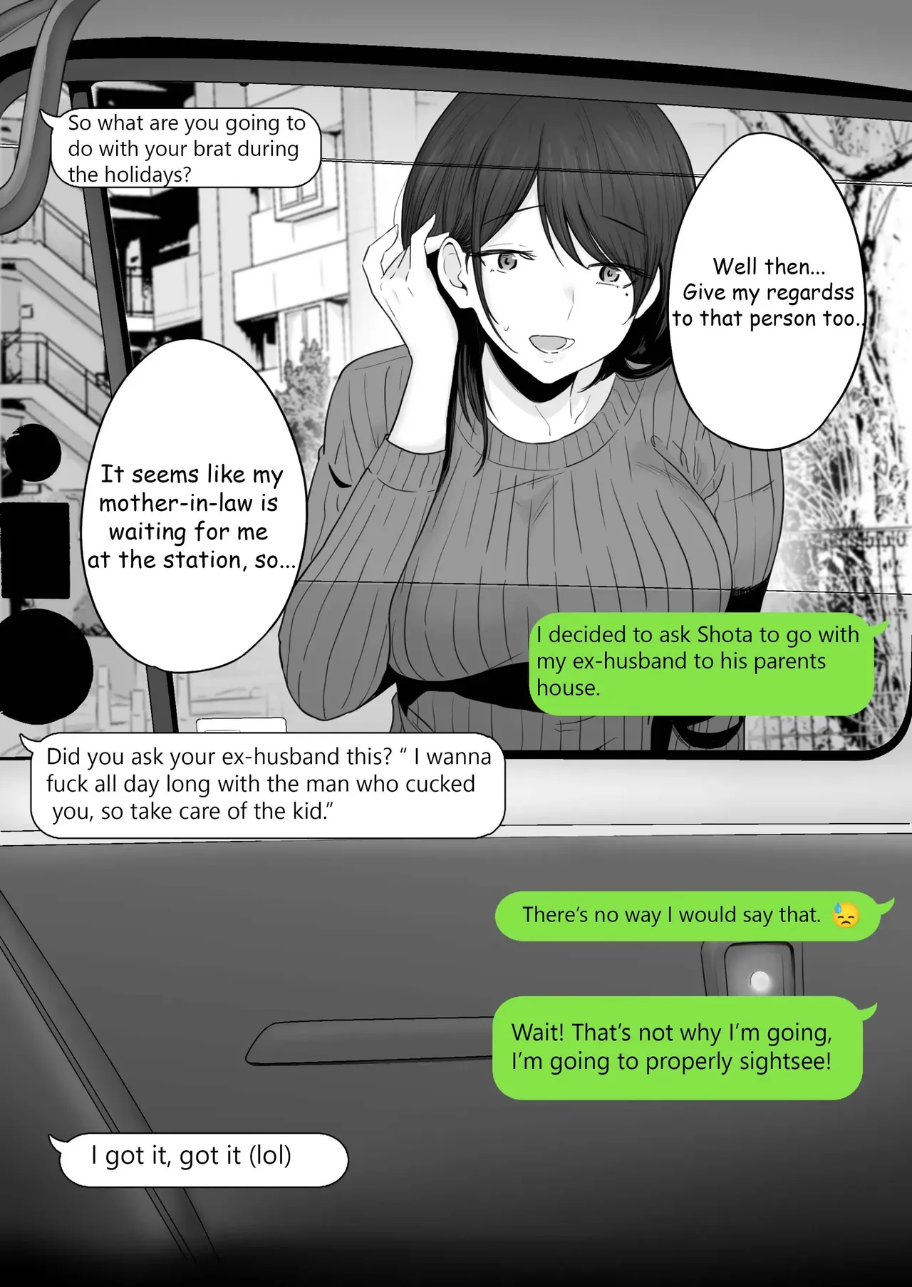 [Watson-dou] Houkai Kazoku 2 -Hahaoya ga Yakuza to no Sex ni Hamatta Hanashi- | Broken Family 2 - The story of a mother who got hooked on sex with the Yakuza [English] 画像番号 33