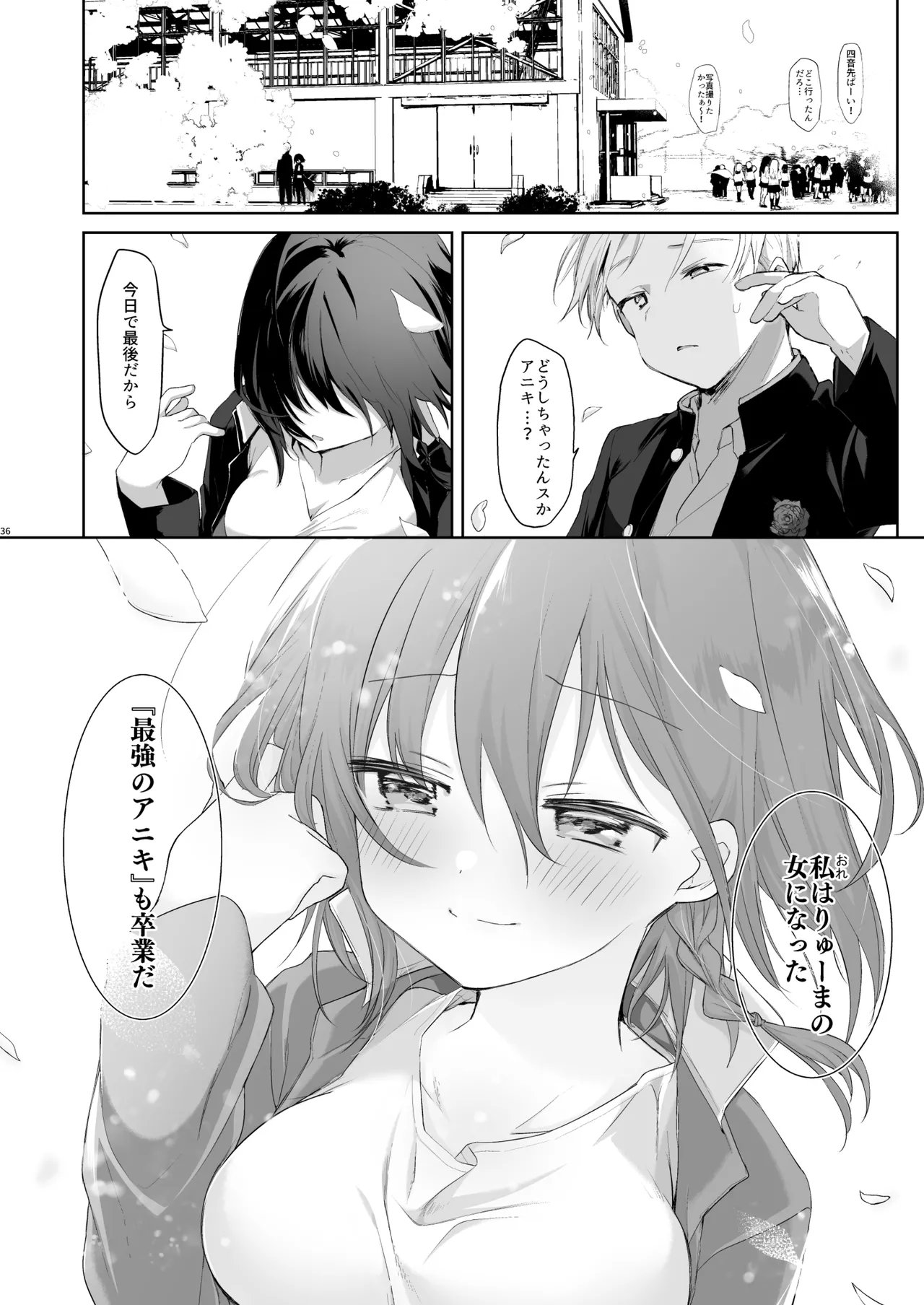 [Chuusei Mafuman (Kurimoti Tiduru)] Shitagi to Sotsugyou to Aniki to Ore to [Digital] 图片编号 31