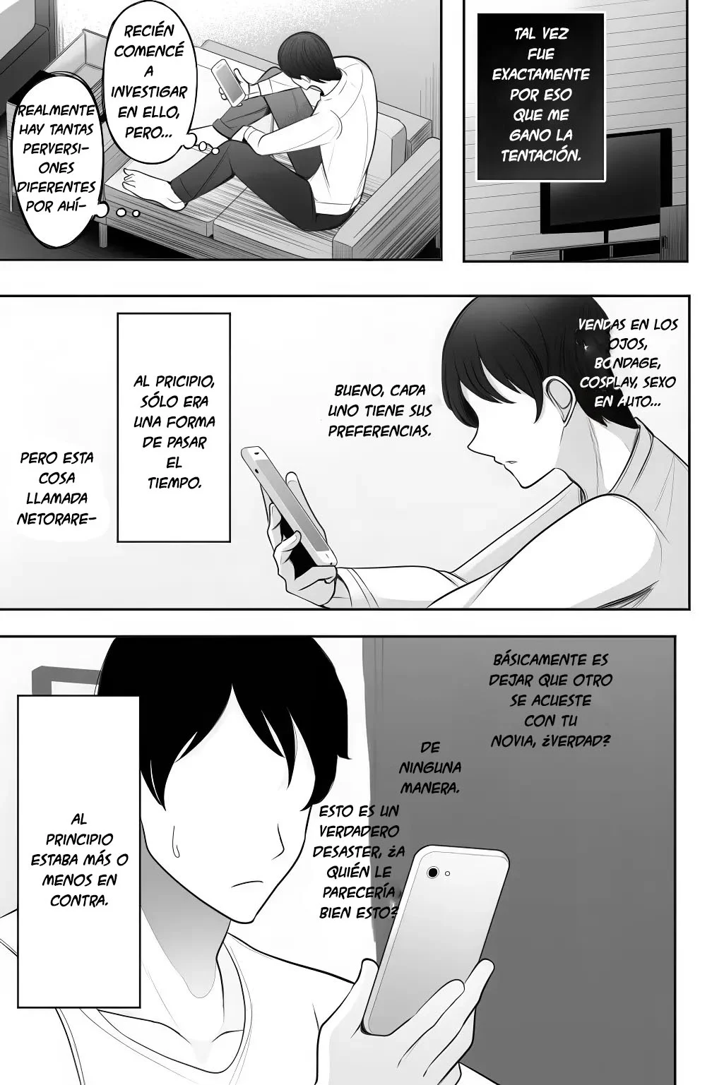 [Bekkou Kansoku] Oyako Netorase Oba to Kanojo o Daite Kudasai｜Por Favor, Ten Sexo con mi Tía y mi Novia [Spanish] [tumadre] изображение № 6