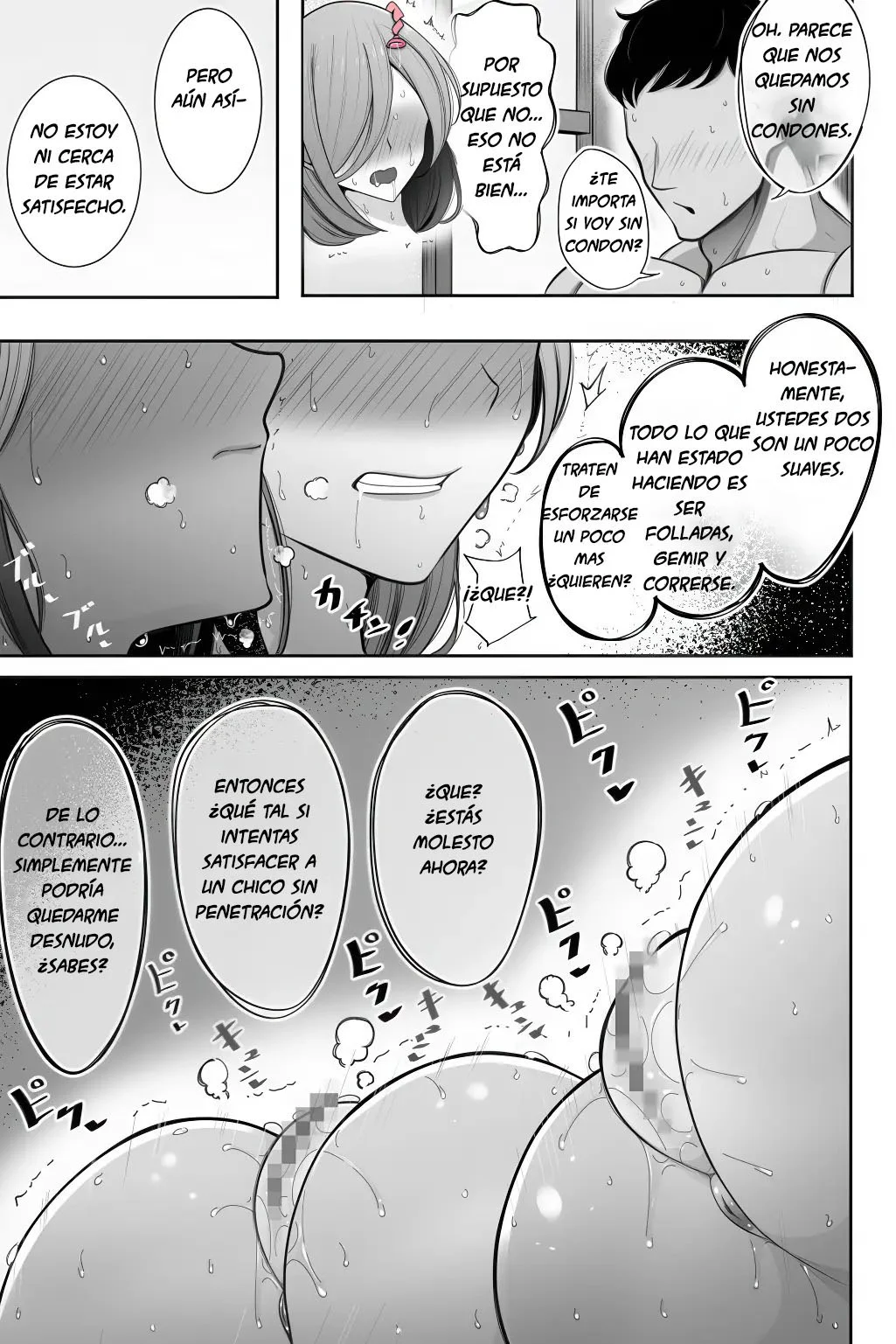 [Bekkou Kansoku] Oyako Netorase Oba to Kanojo o Daite Kudasai｜Por Favor, Ten Sexo con mi Tía y mi Novia [Spanish] [tumadre] изображение № 28