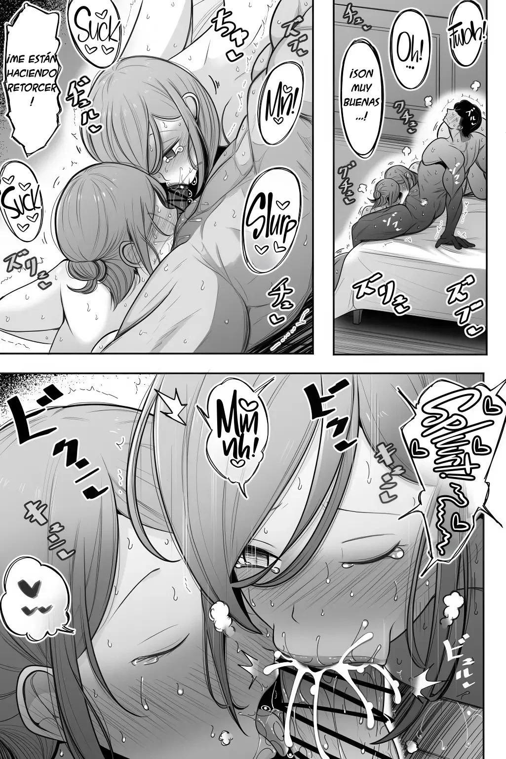 [Bekkou Kansoku] Oyako Netorase Oba to Kanojo o Daite Kudasai｜Por Favor, Ten Sexo con mi Tía y mi Novia [Spanish] [tumadre] изображение № 34