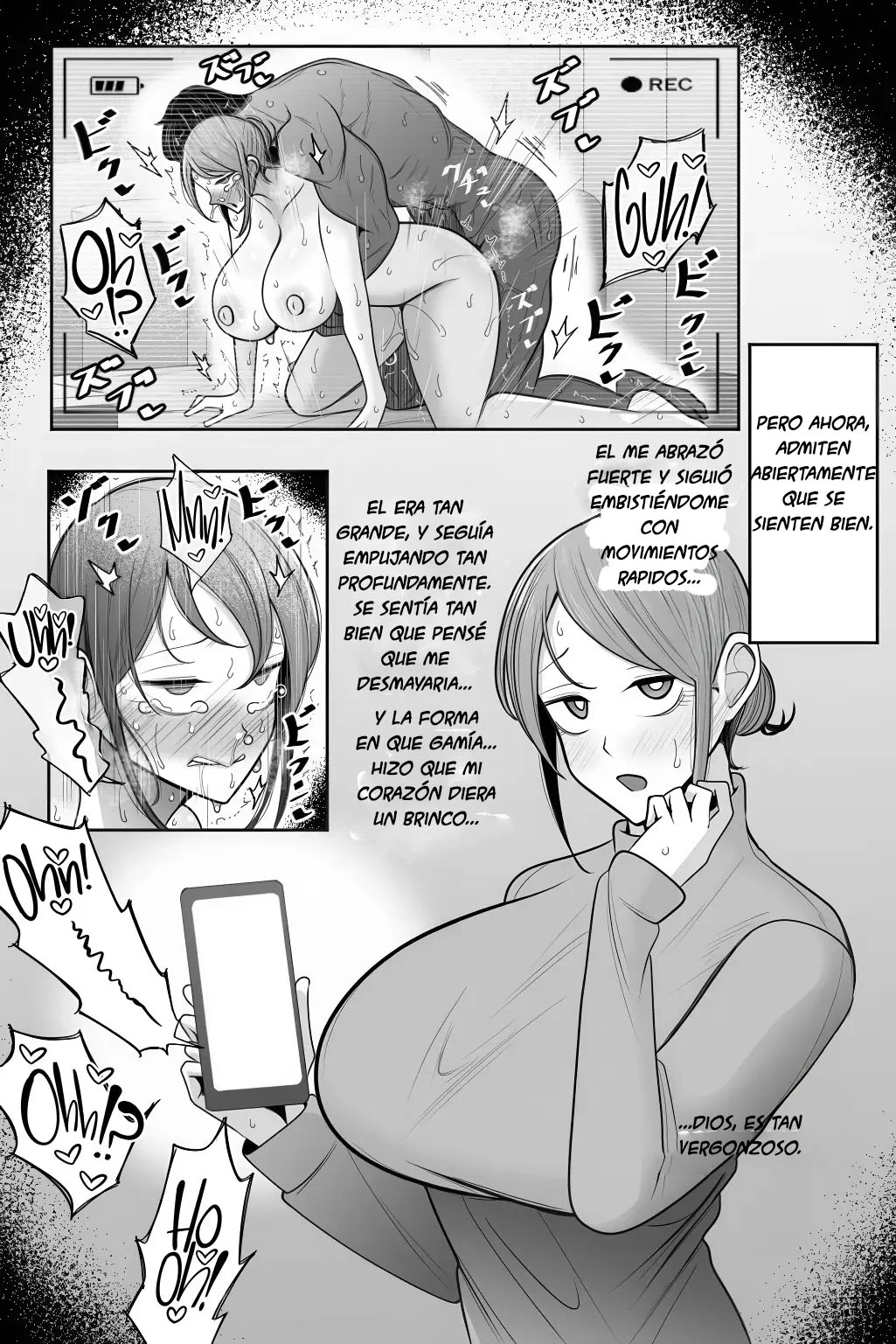 [Bekkou Kansoku] Oyako Netorase Oba to Kanojo o Daite Kudasai｜Por Favor, Ten Sexo con mi Tía y mi Novia [Spanish] [tumadre] изображение № 68