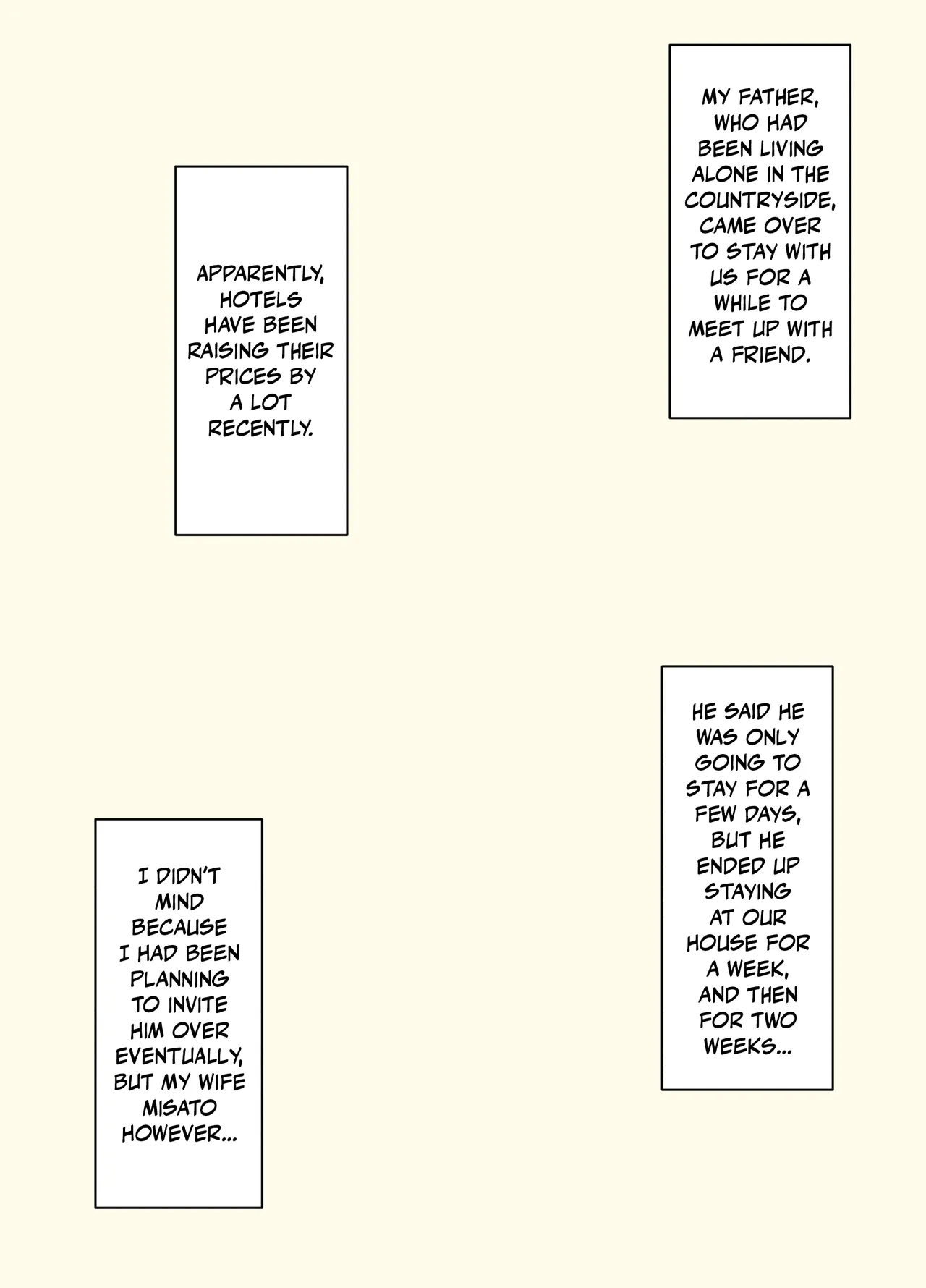 [Urakan] Gifu to Musuko no Yome wa Doukyo Shinai Hou ga Ii Riyuu | Reasons Why a Father-in-Law and His Son's Wife Shouldn't Live Together [English] image number 2