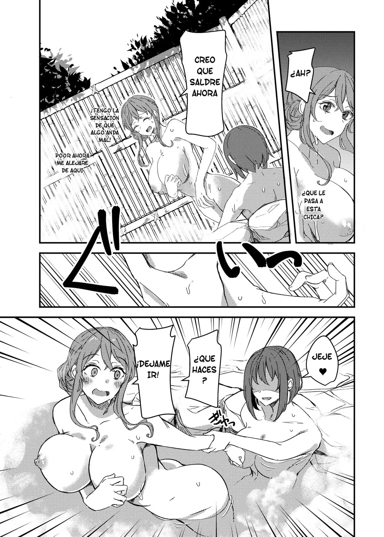 NTRrare Onsen Ryokou ~Tsukari Tsukareru Shinkon Tsuma~ [Hyoui Suki no Hito, Yuuma] [Spanish] [TF Scans] Bildnummer 7