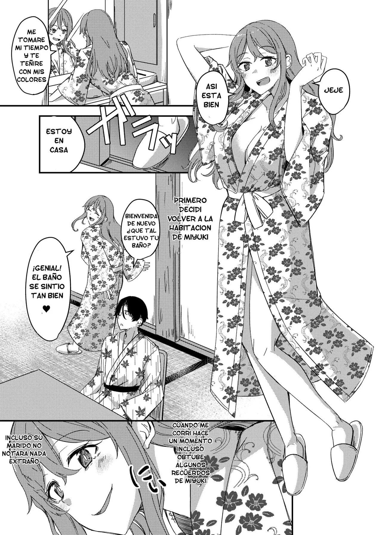 NTRrare Onsen Ryokou ~Tsukari Tsukareru Shinkon Tsuma~ [Hyoui Suki no Hito, Yuuma] [Spanish] [TF Scans] Bildnummer 18
