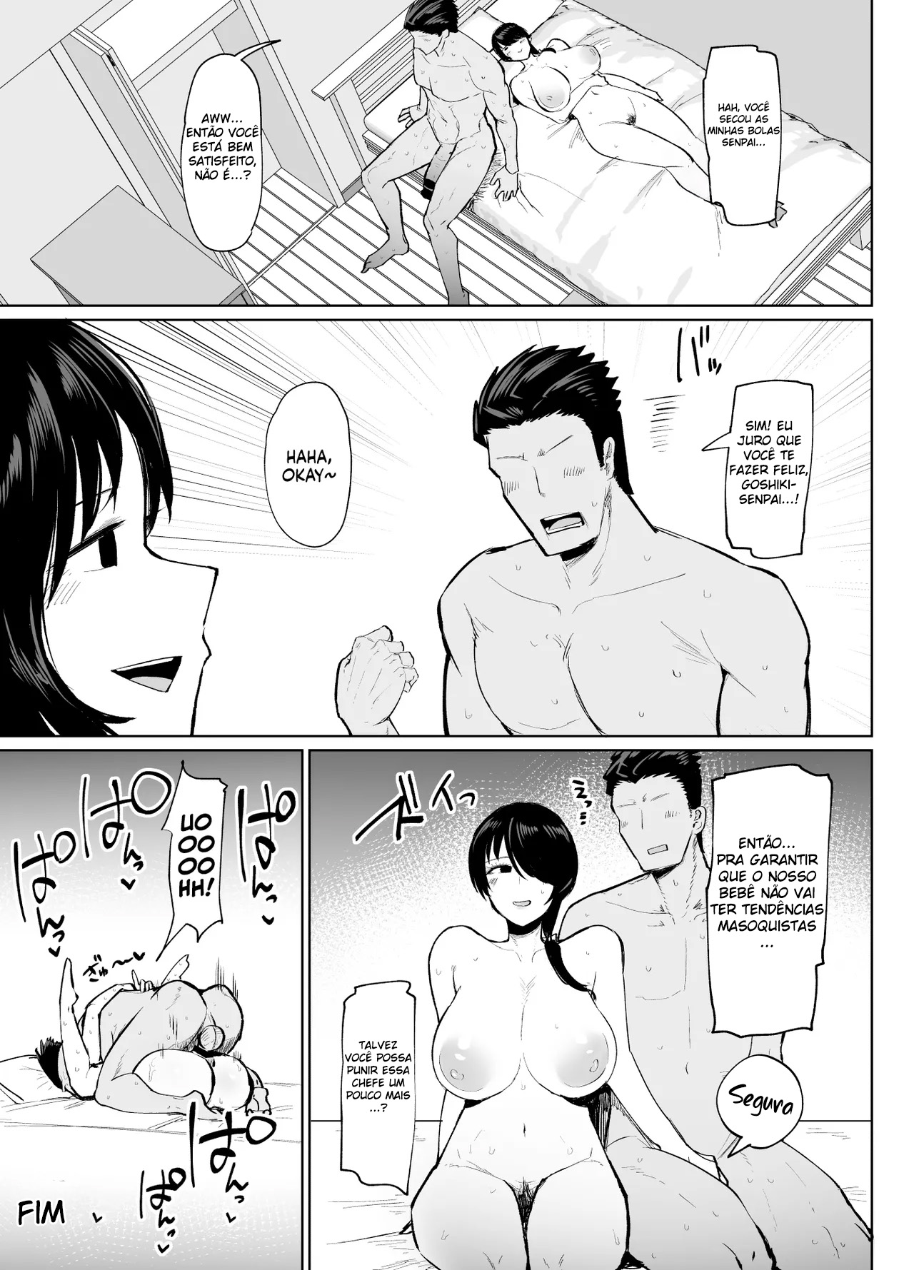 [Initiative (Fujoujoshi, Samon Shiu)] Moshimo Tenshoku-saki no On'na Joushi ga Misuteriasude o Iroke Tappuri no Chou Sasoi Uke Mazodattara… [Portuguese-BR] [Digital] 이미지 번호 44