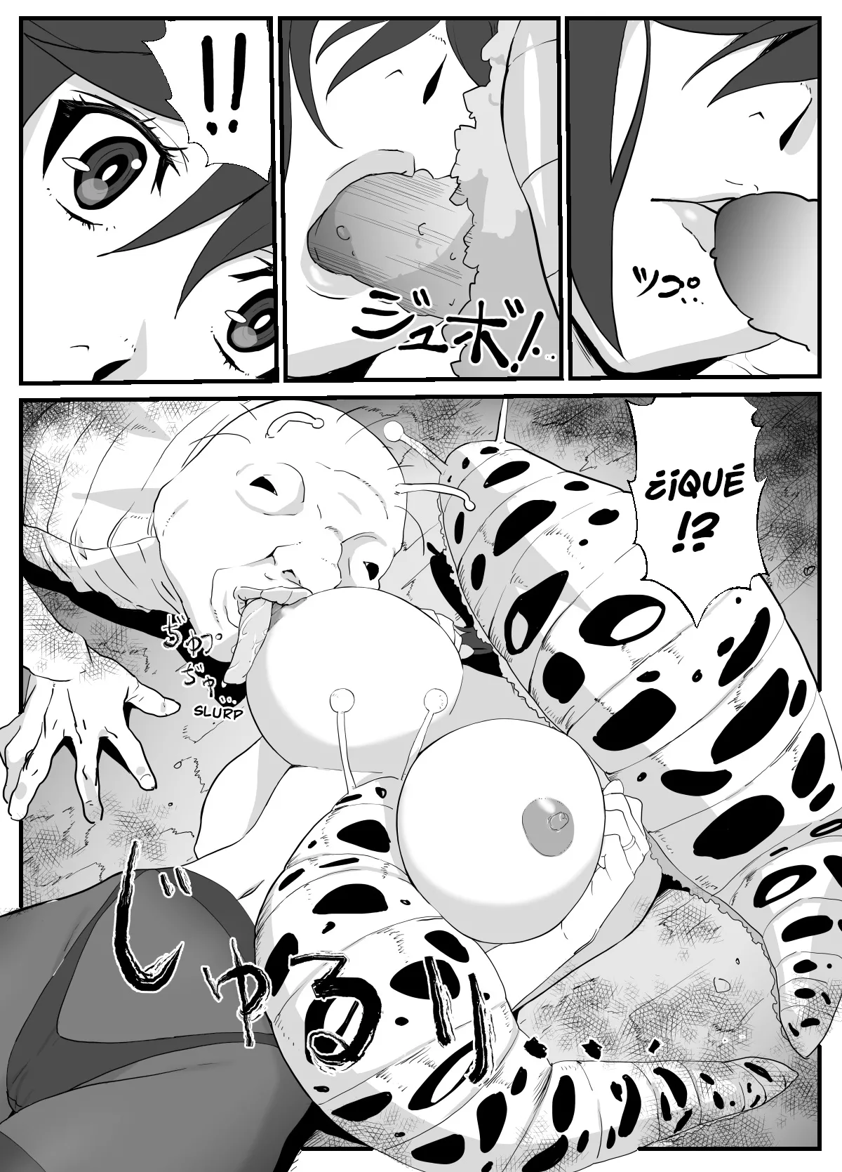 [Wonderful Sweater] Hitozuma Boukensha Doukutsu ~Teikyuu Monster Oppai Houshi~ [Spanish] 画像番号 19