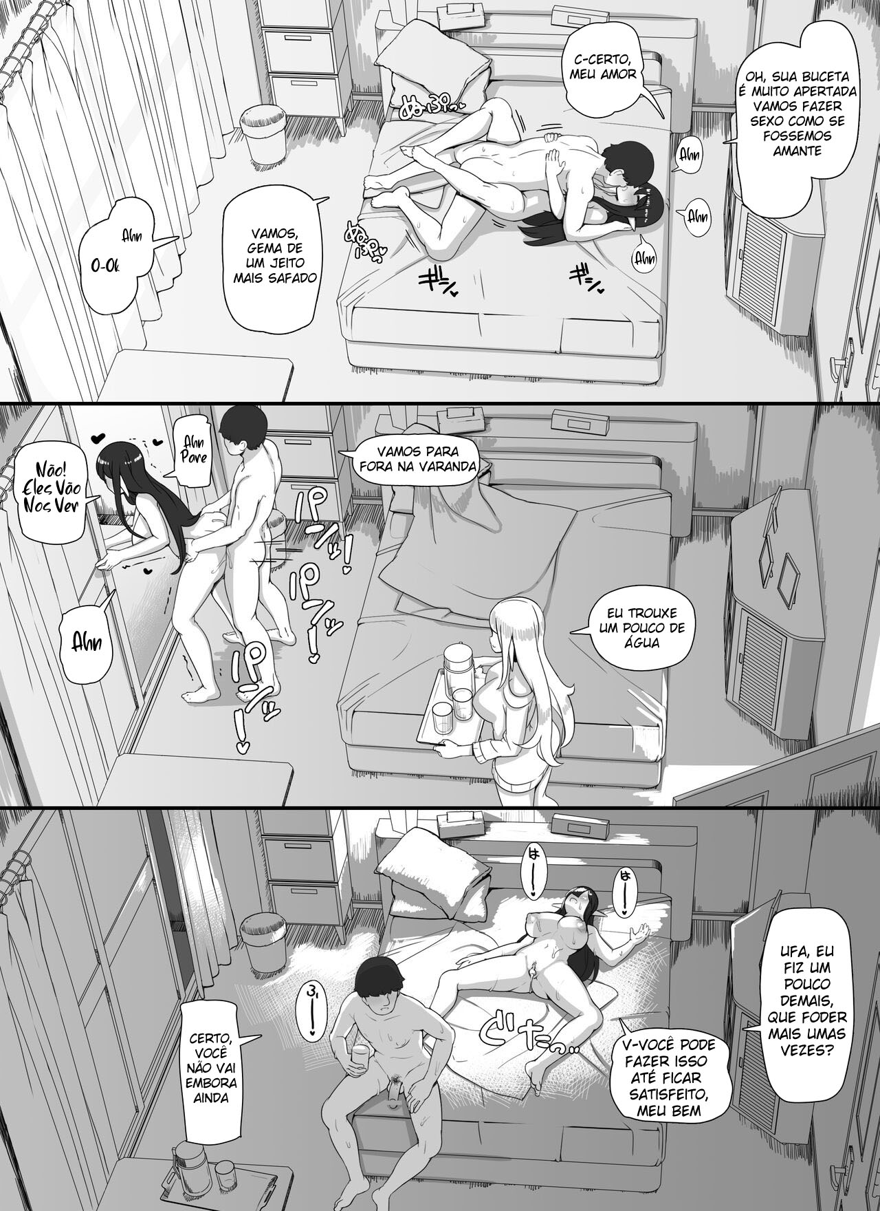 [nounanka (Abubu)] Ningen Danna Mochi Hitozuma Elf Muke Ninkatsu Salon e Youkoso [Portuguese-BR] изображение № 37