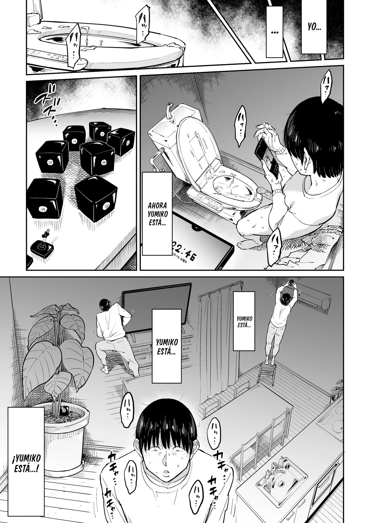 [Shioji] Tsuma ga Netorarete Iru Koto o Ore wa Shitte Iru | El adulterio de mi Amada Esposa [Spanish] [Naruhodo! + Dr.Kaz] [Decensored] изображение № 26