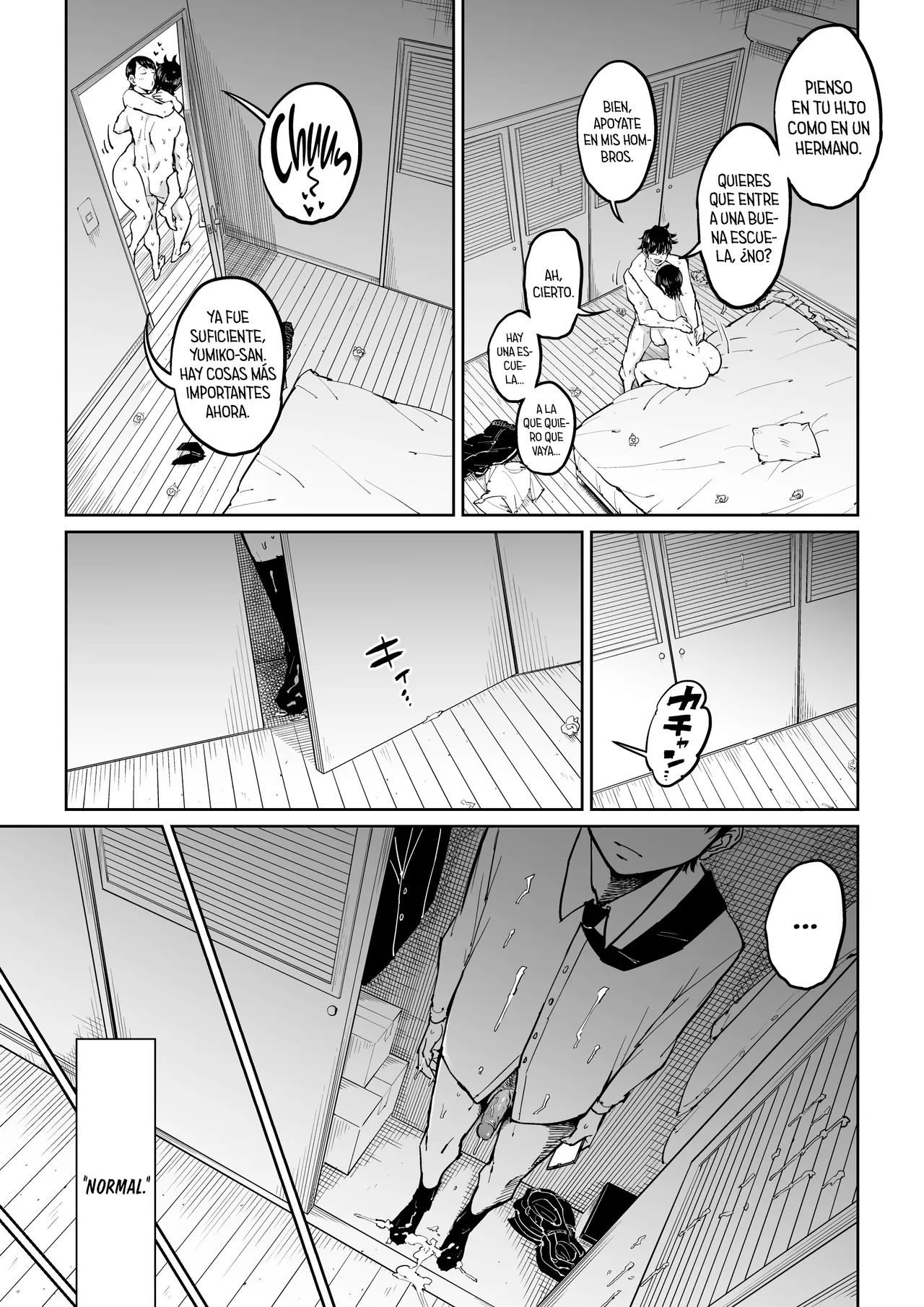 [Shioji] Tsuma ga Netorarete Iru Koto o Ore wa Shitte Iru | El adulterio de mi Amada Esposa [Spanish] [Naruhodo! + Dr.Kaz] [Decensored] изображение № 53