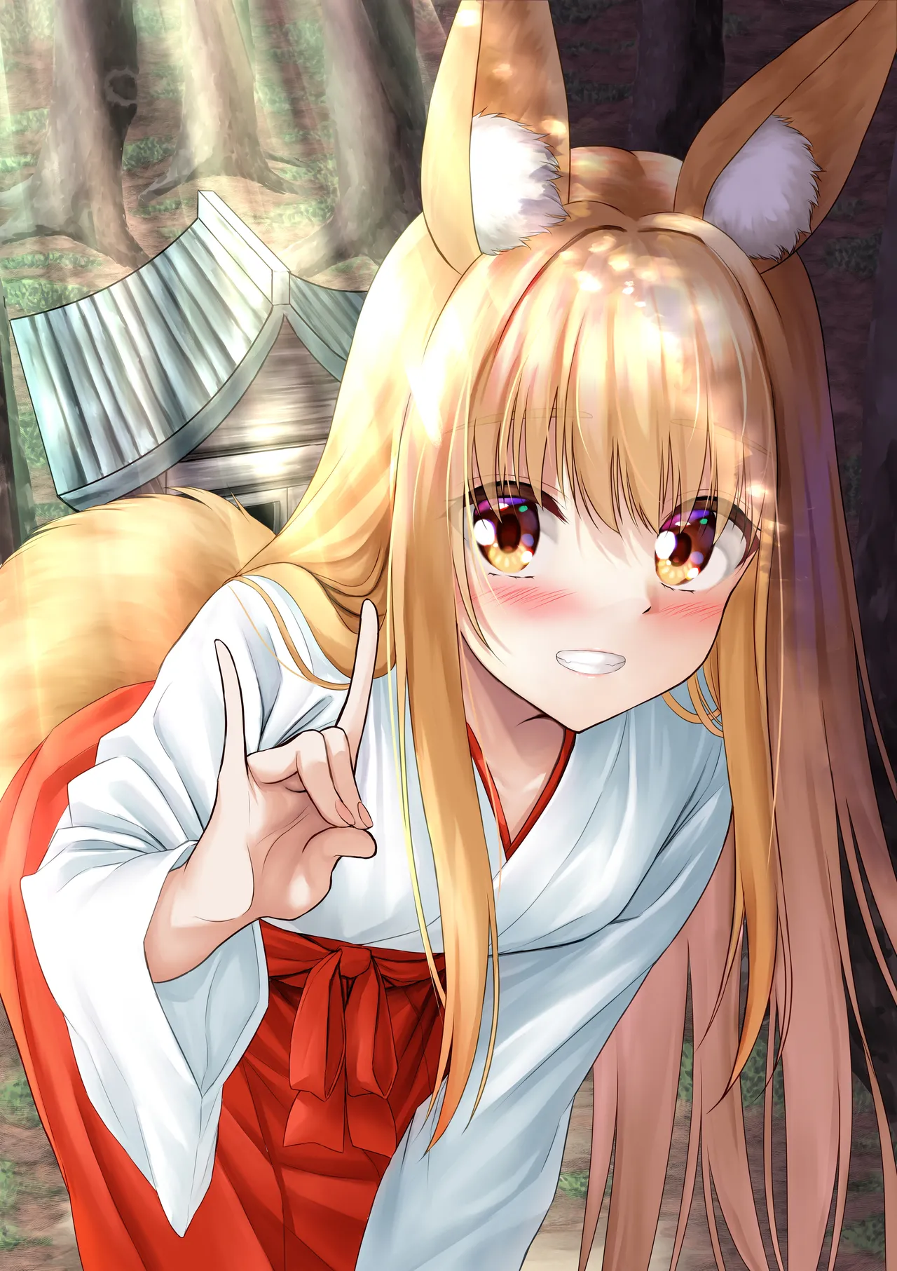 [Usotsuki F(x) = Manurii (F)] Kitsune Miko no Souai e Ichi 17eme image