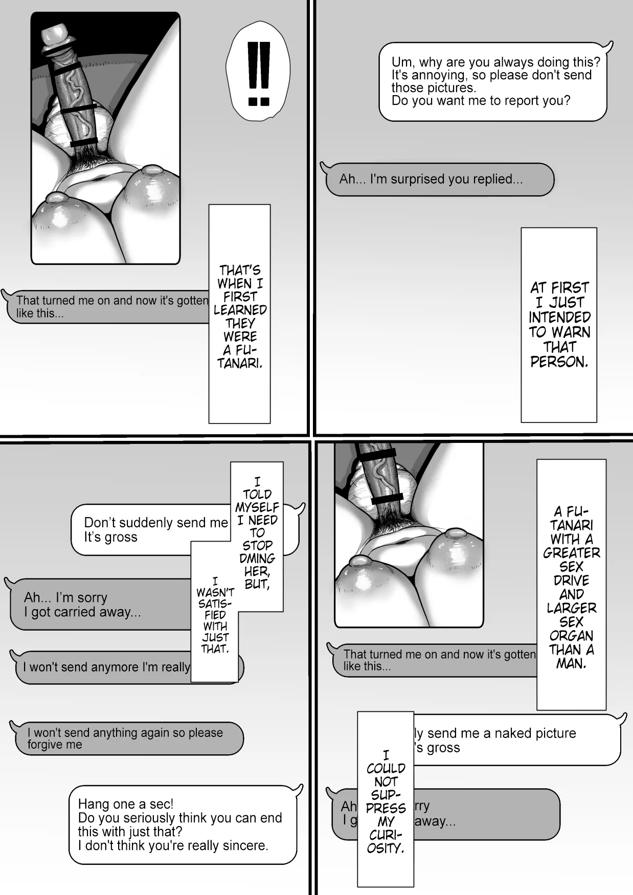 [Ebi no Implant (Shrimp Cake)] 35-sai Otameshi Uwaki Futanari Kyokon de Acme Rikon Suru made no Kiroku | Log of a 35 Year Old, Orgasming From a Futanari’s Huge Penis, Then Getting Divorced [English] [Pangean] 图片编号 7