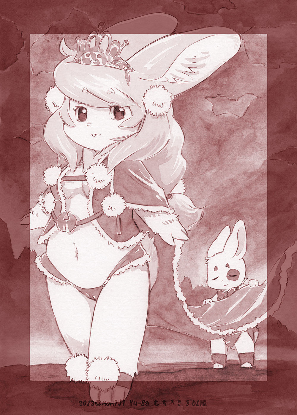 (C81) [Syosyo Yakkyoku (Yu-ga Momiji)] Mochi Usagi Ojou to Boku image number 2