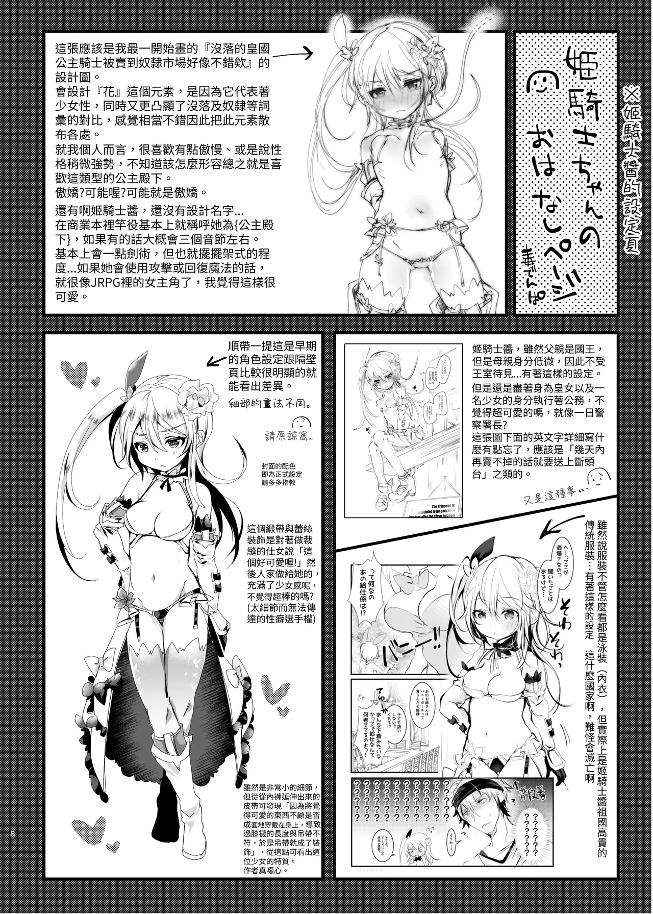 [blue killer (Doku Denpa)] Himekishi-chan wa Chorokunai! | 公主騎士才不簡單！ [Chinese] [ZOHK] [Digital] numero di immagine  7