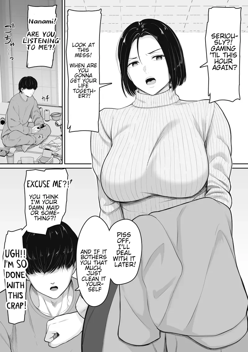 [Kuruto] How my hotheaded mom and I went from always fighting to getting along... After I came inside her. [English] [Uncensored] [Waterkujo] image number 2