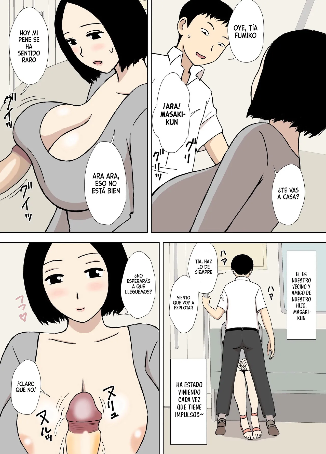 [Urakan] Hitozuma Time | La Hora De Las Mujeres Casadas [Spanish] [Sin Censura] [Decensored] image number 16