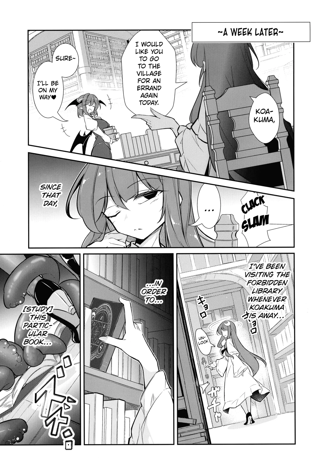 (C105) [Fumituki (Fumituki, Erotuki)] Innyuu Majo ~Maryoku Milk Server Patchouli Knowledge~ | Magic Milk Dispenser ♡ The Magician With Obscene Breasts Patchouli Knowledge (Touhou Project) [English] [Kuraudo] 图片编号 11