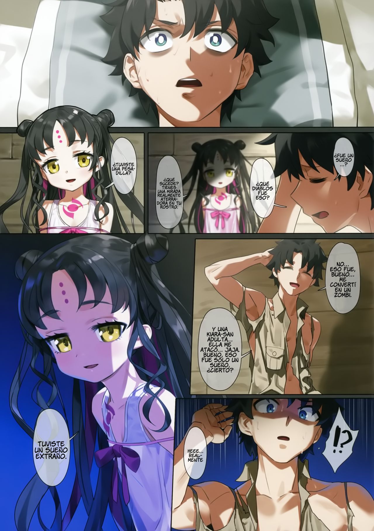 (COMIC1☆17) [OrangeMaru (YD)] Nightmare | Pesadilla (Fate/Grand Order) [Spanish] =P666HF= image number 16