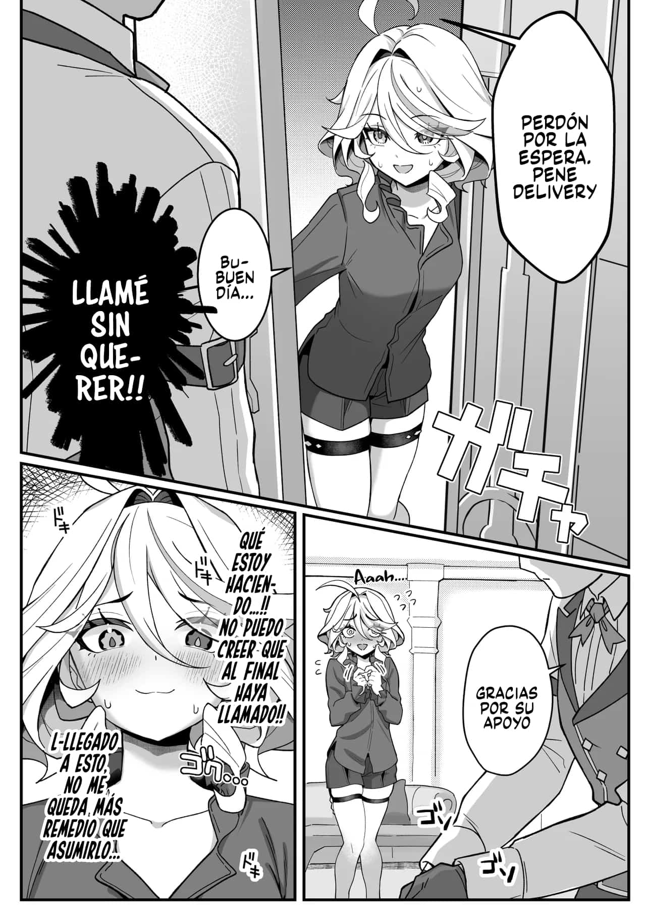 [piccione!!] Jiyuu no Yorokobi ni Oborete - Ahogándose en los Placeres de la Libertad (Genshin Impact) [Spanish] [Traducciones Jaguarlo] [Digital] imagen número 5